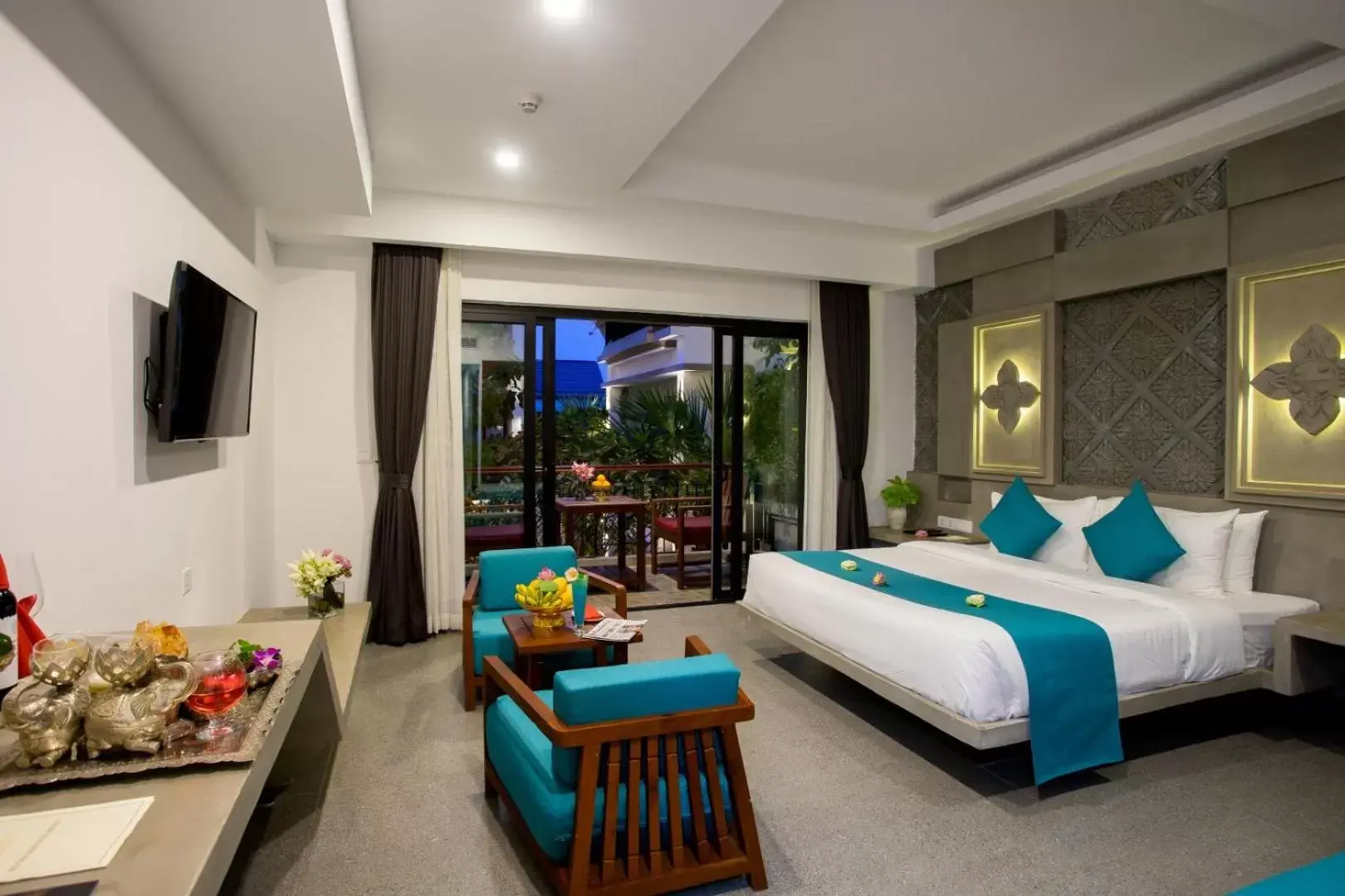 Balcony/Terrace in Khmer Mansion Residence