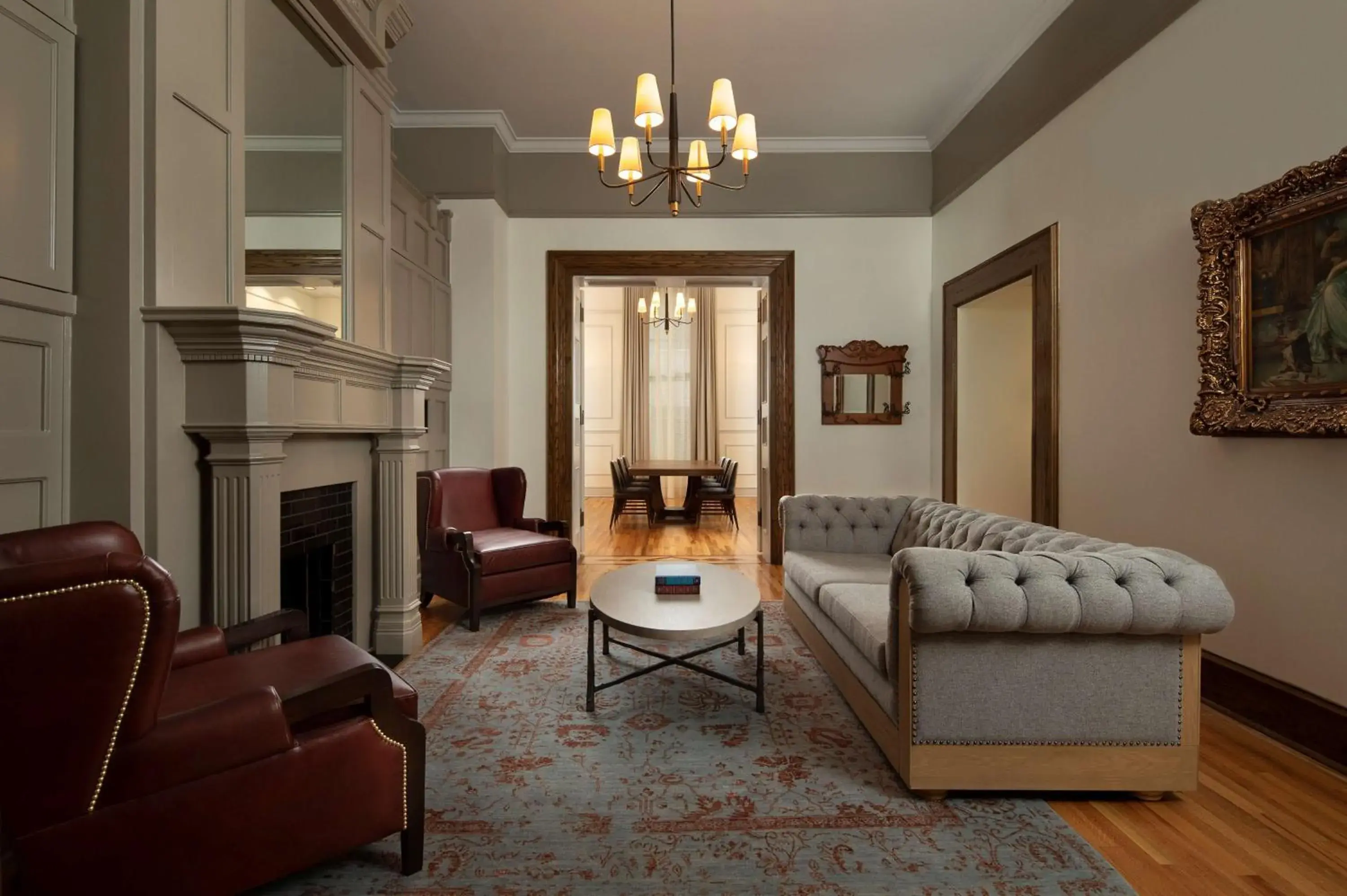 Photo of the whole room, Seating Area in The Driskill, in The Unbound Collection by Hyatt