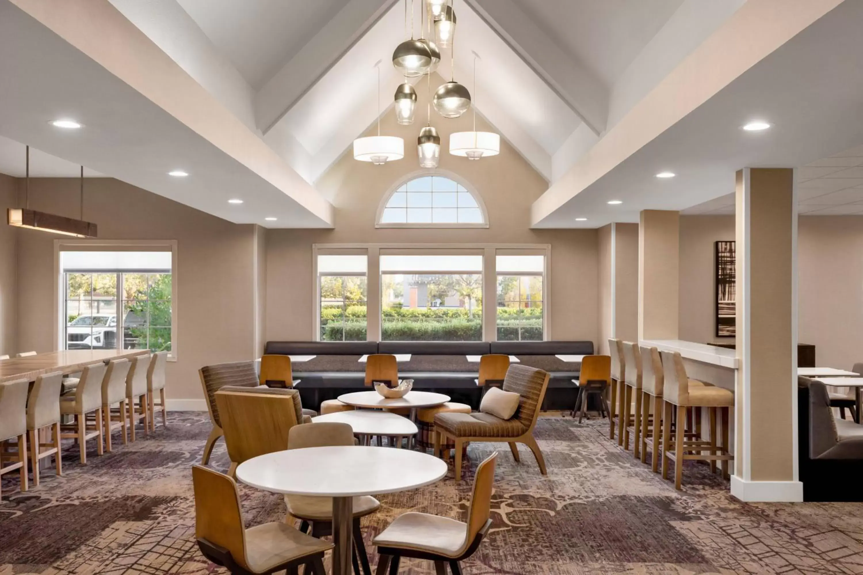 Lobby or reception, Restaurant/Places to Eat in Residence Inn San Jose South/Morgan Hill