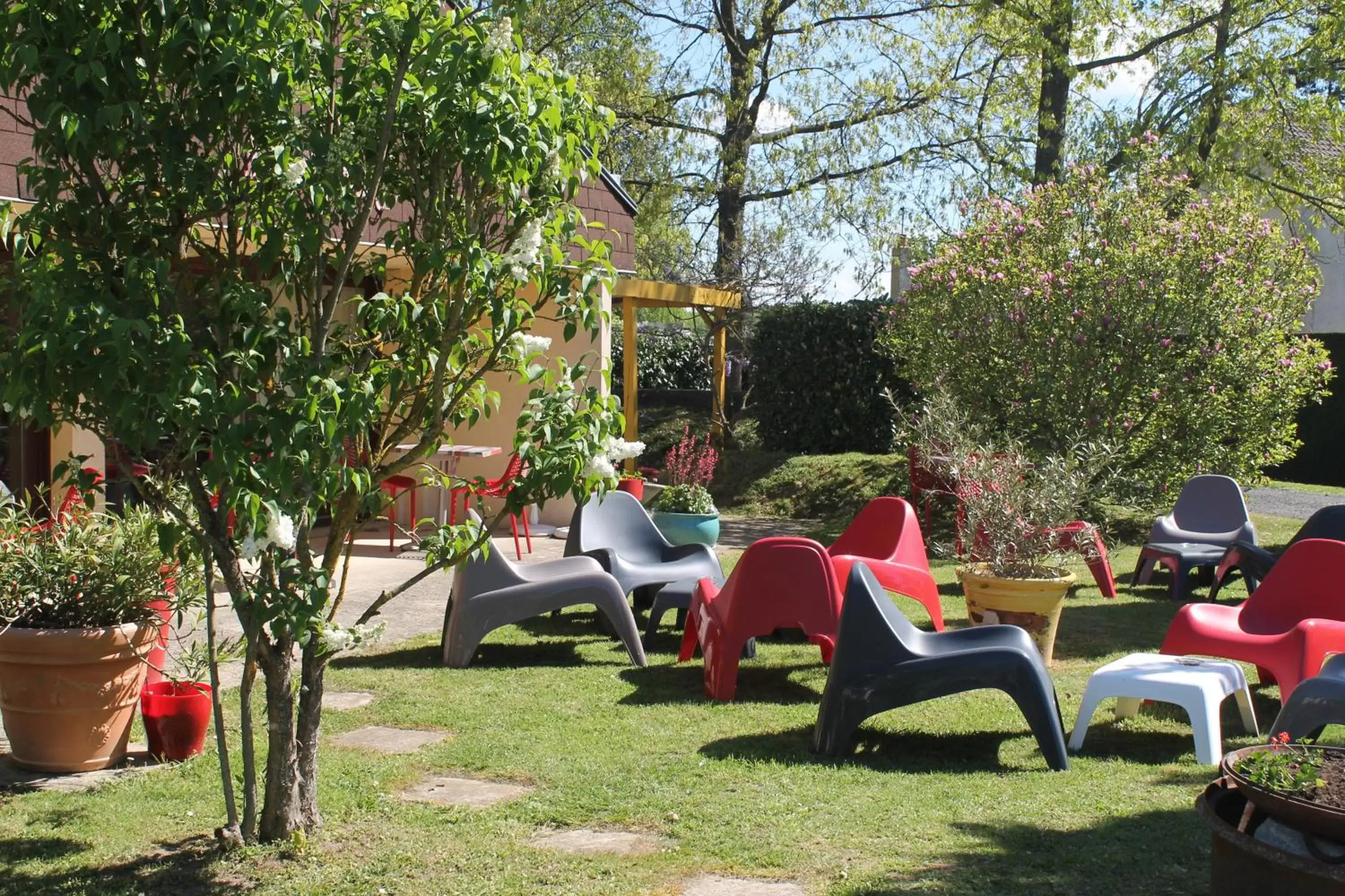 Patio, Garden in Hotel Bonanite