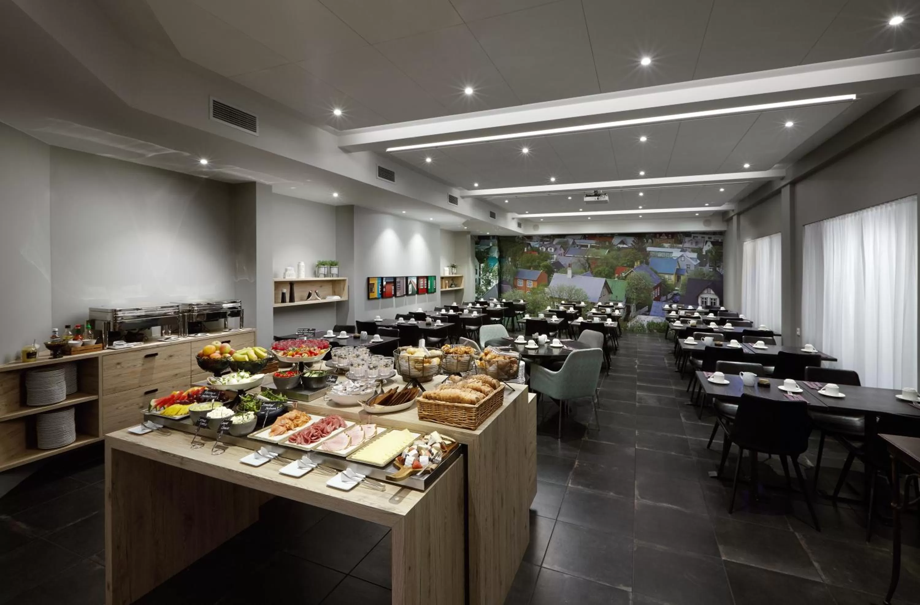 Buffet breakfast in Alda Hotel Reykjavík