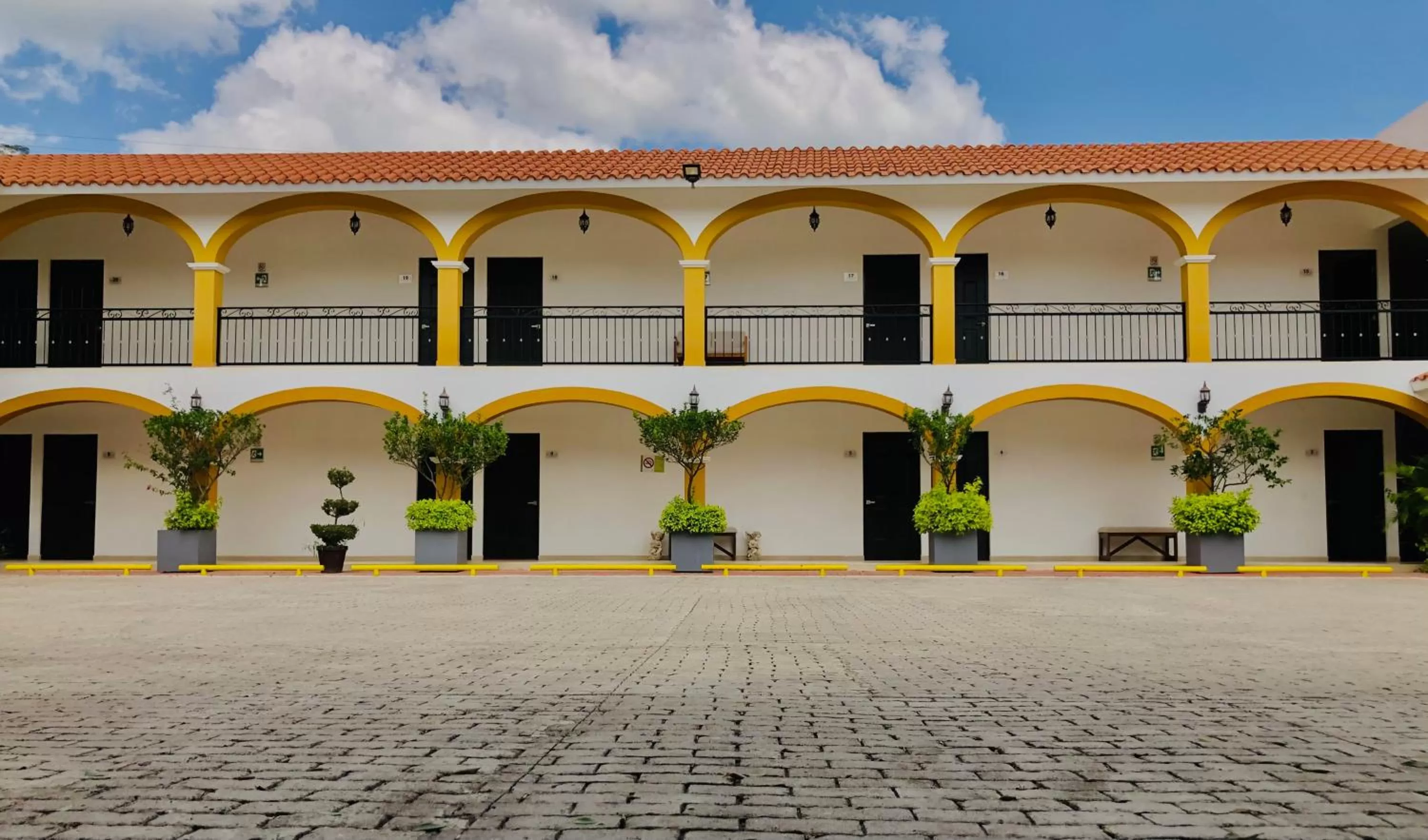 Property building in Casa Blanca Hotel