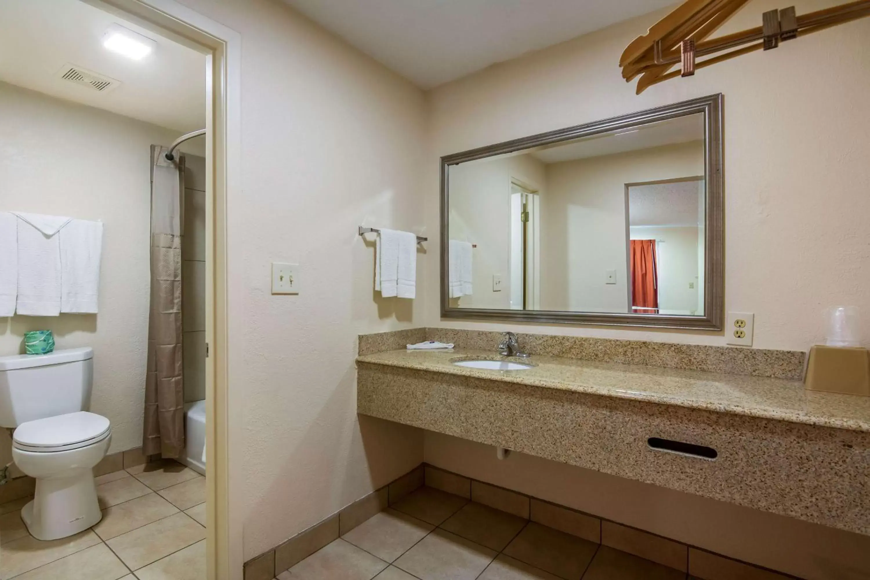 Bathroom in Motel 6-Winnie, TX