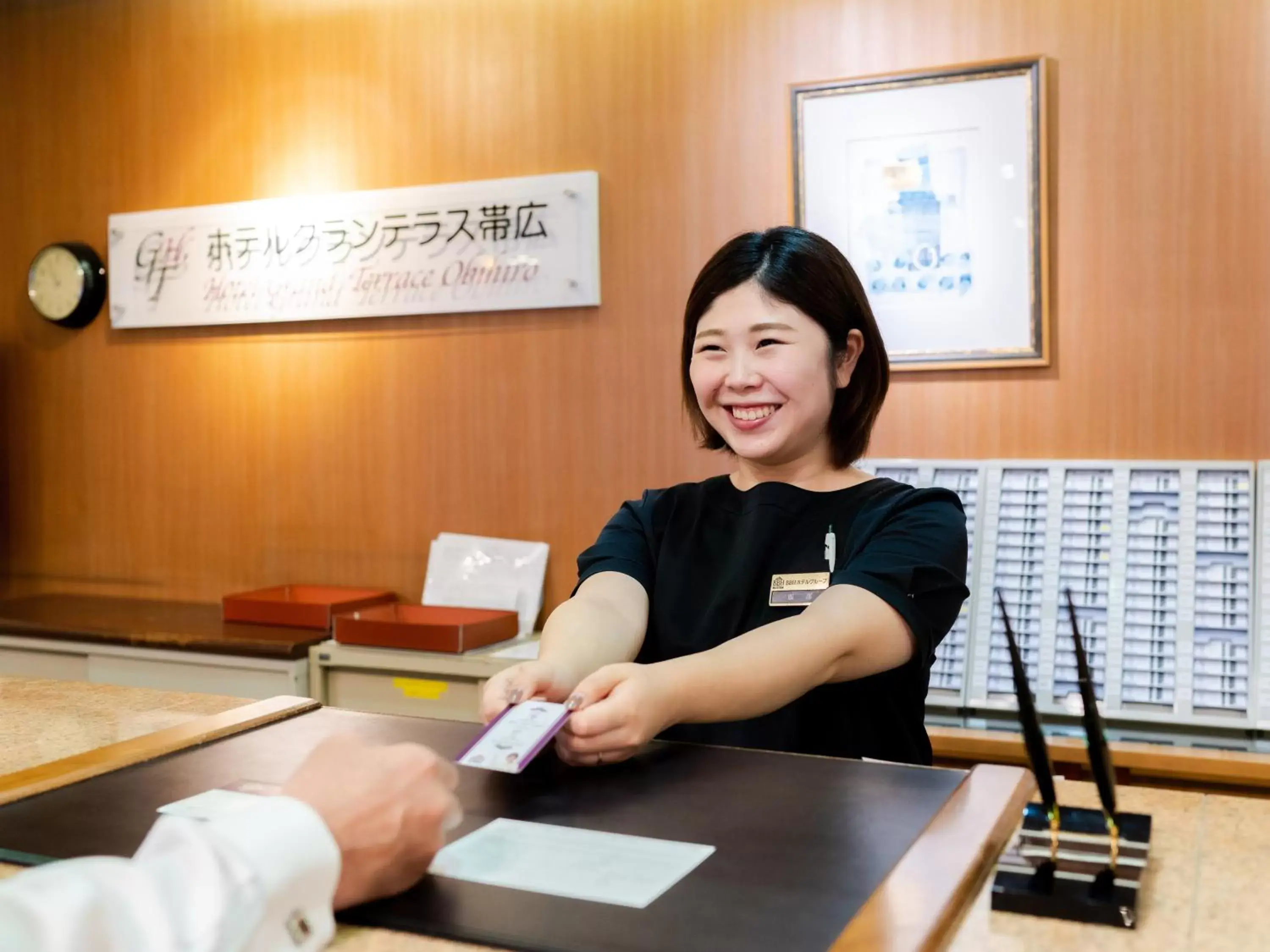Lobby/Reception in Hotel Grand Terrace Obihiro