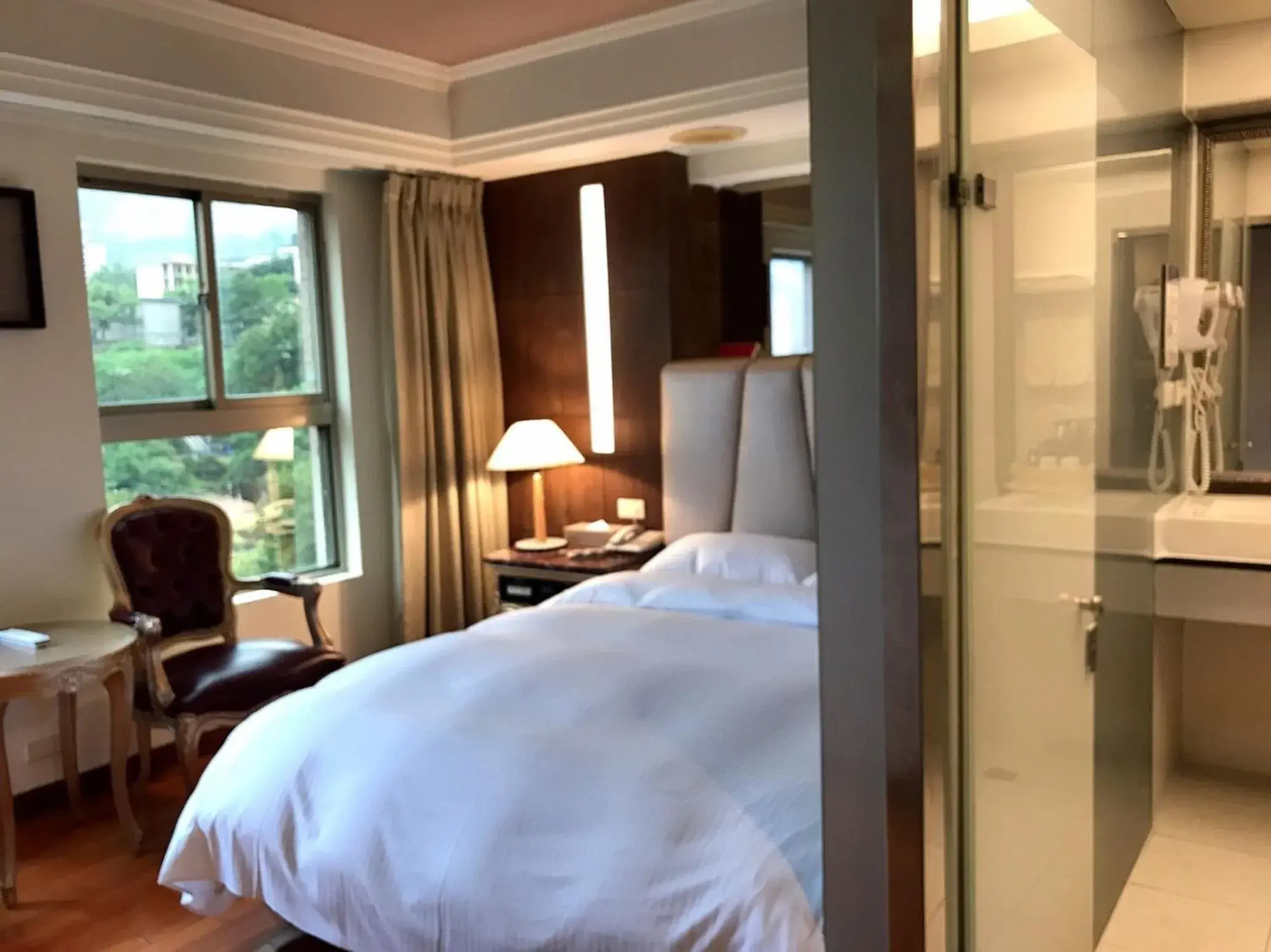Bathroom, Bed in JBG Hot Spring Resort Hotel
