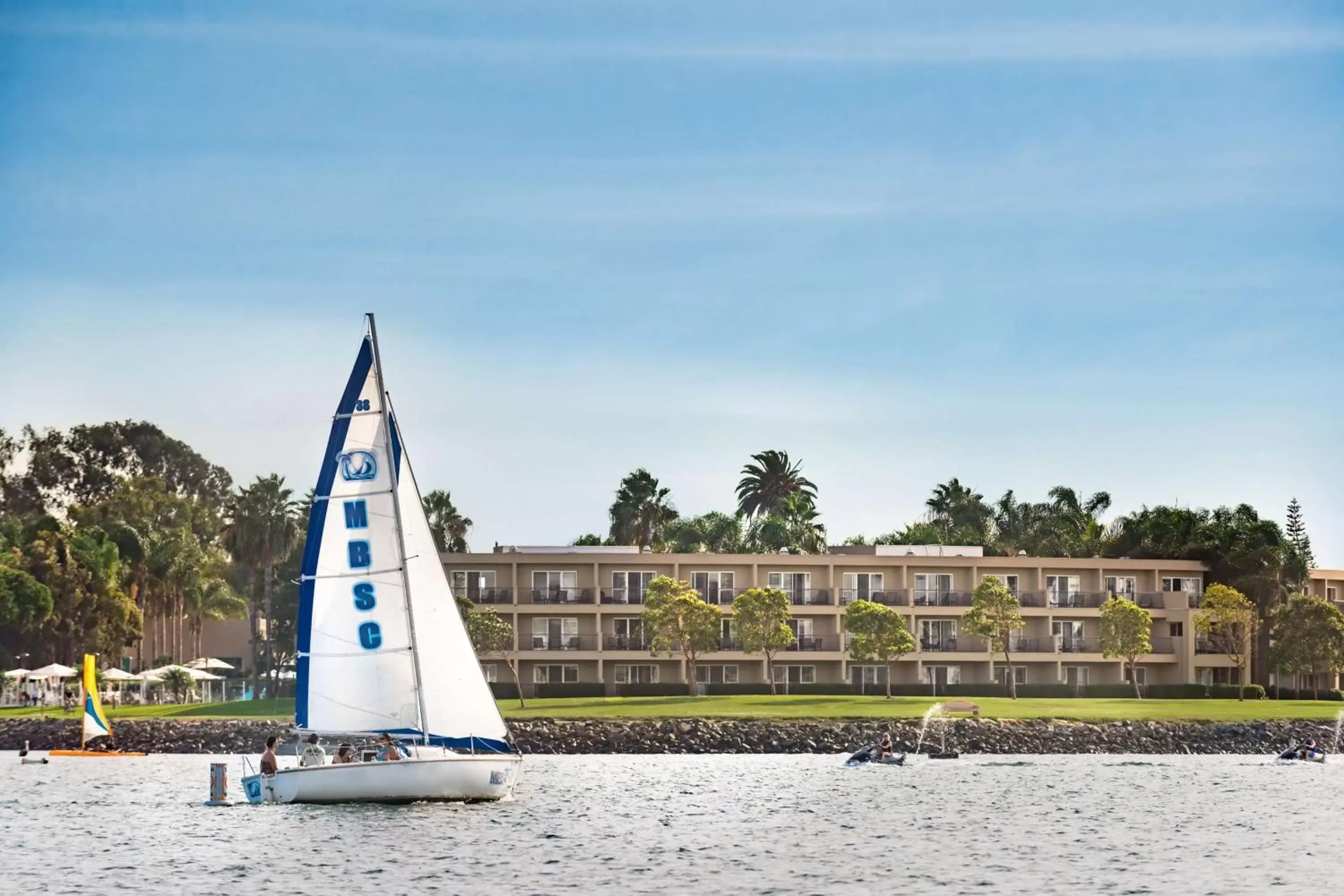 Property building in The Dana on Mission Bay Property building in The Dana on Mission Bay