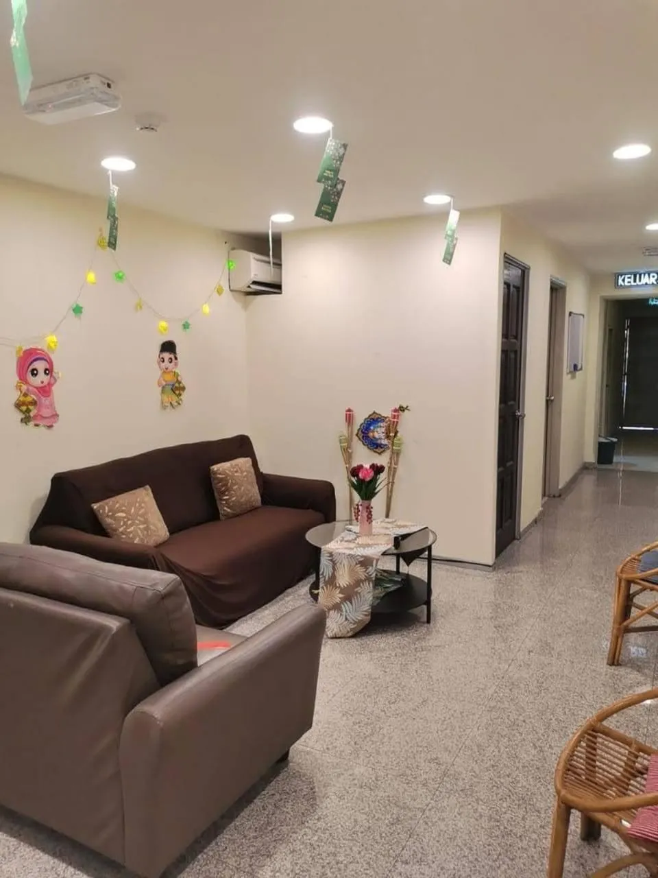 Seating area in Hotel Westree KL Sentral