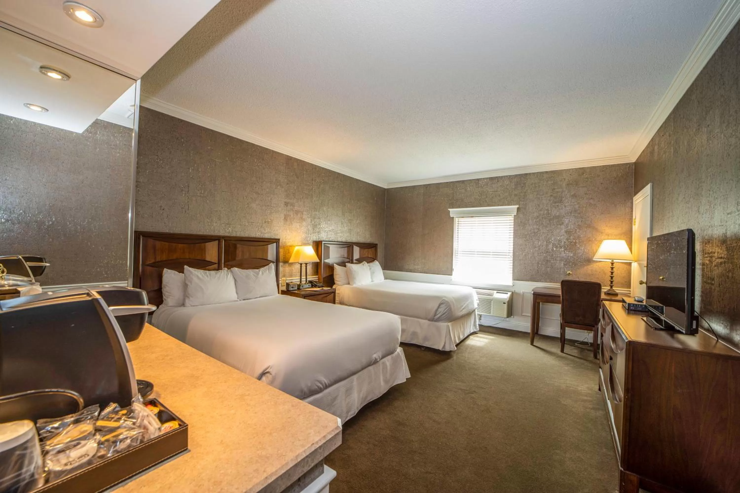 Bed in The Grand Resort