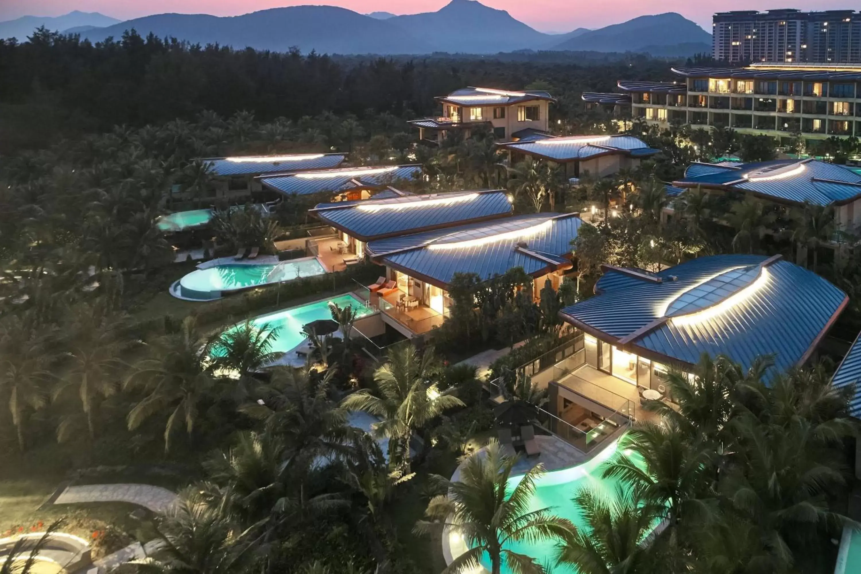 Property building, Bird's-eye View in The Westin Shimei Bay Resort