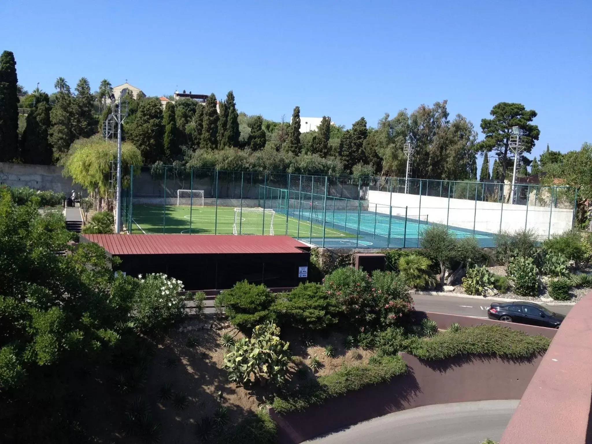 Tennis court in Eolian Milazzo Hotel