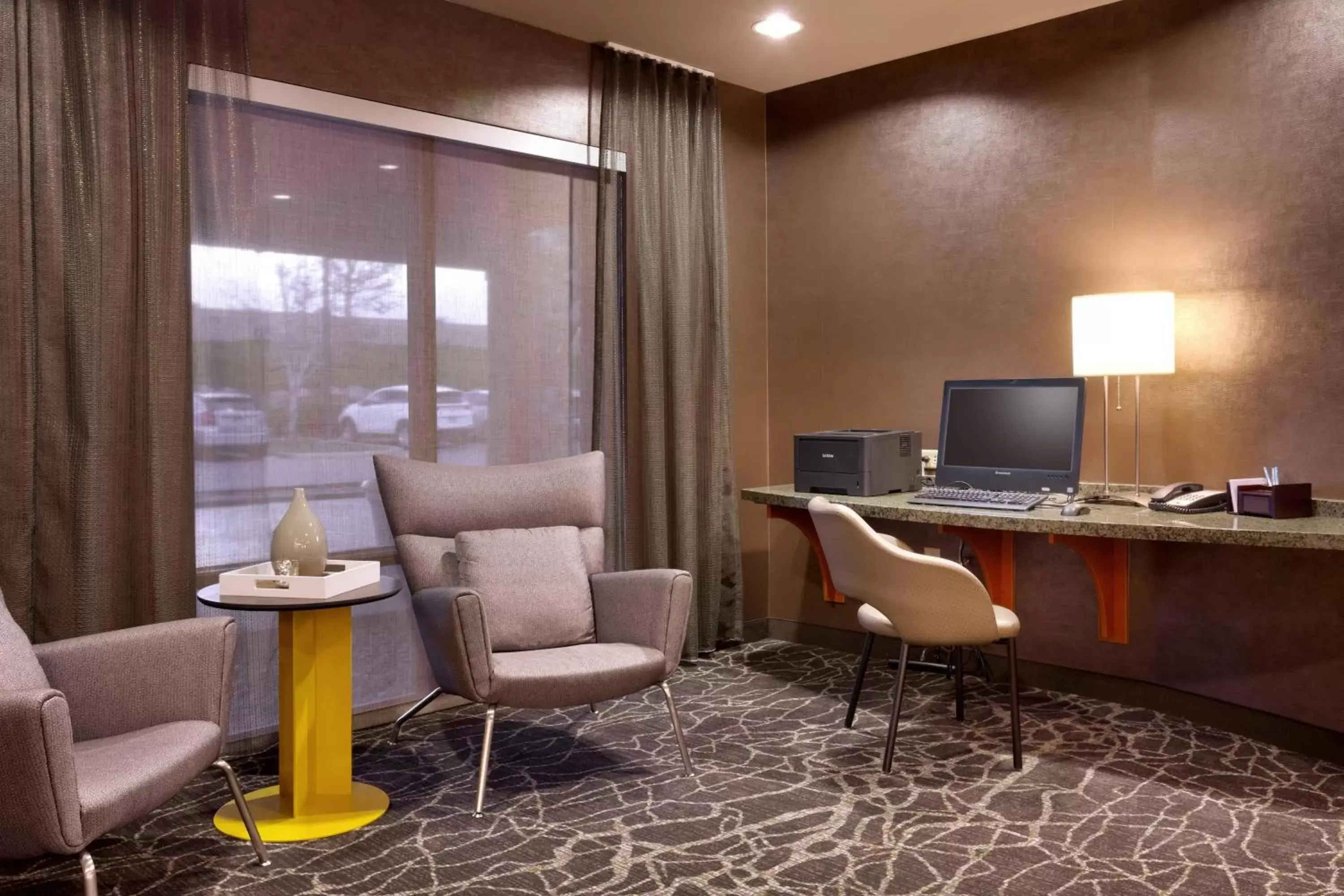 Business facilities, Seating Area in SpringHill Suites Lehi at Thanksgiving Point