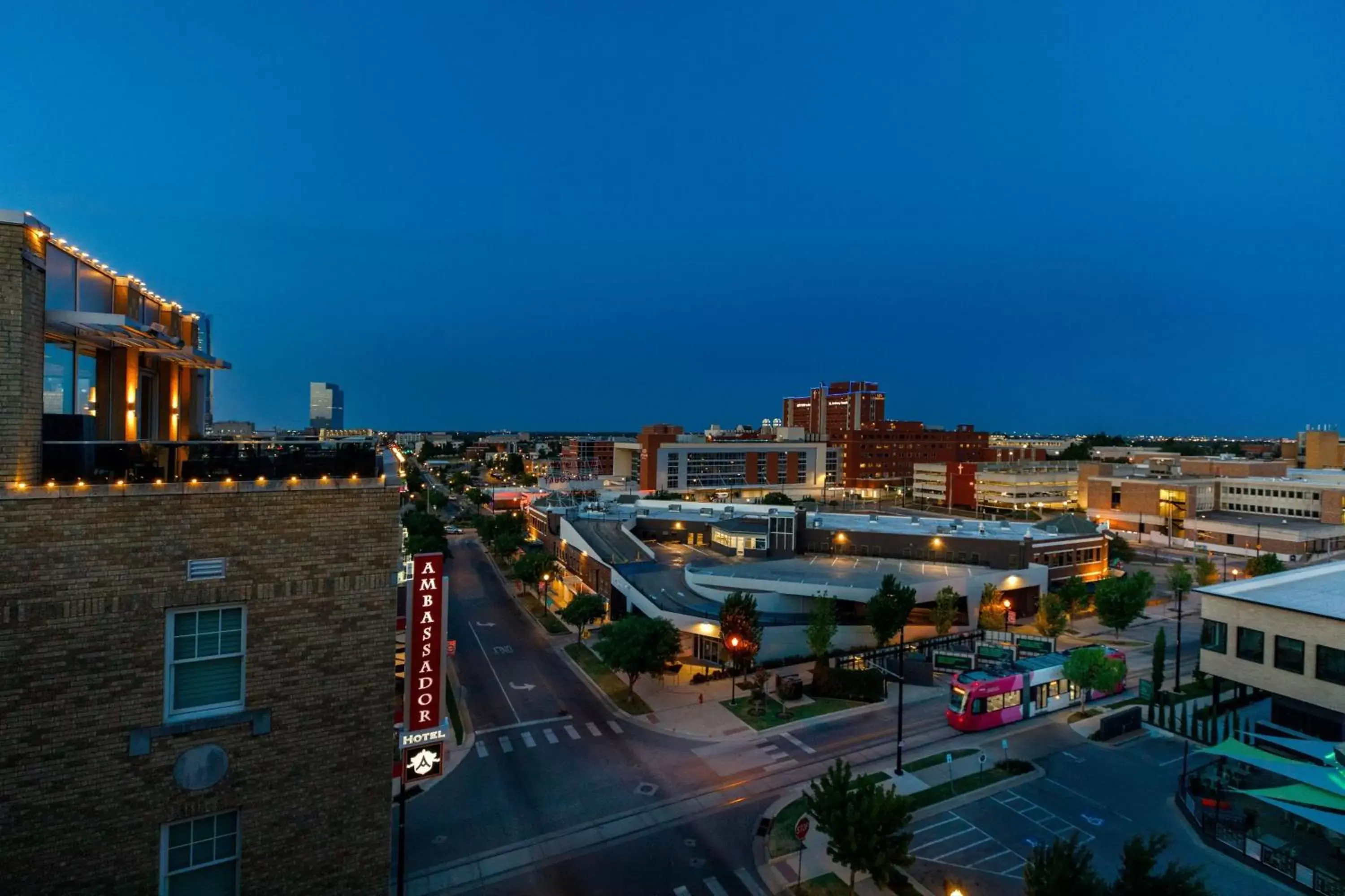 Property building in Ambassador Hotel Oklahoma City, Autograph Collection