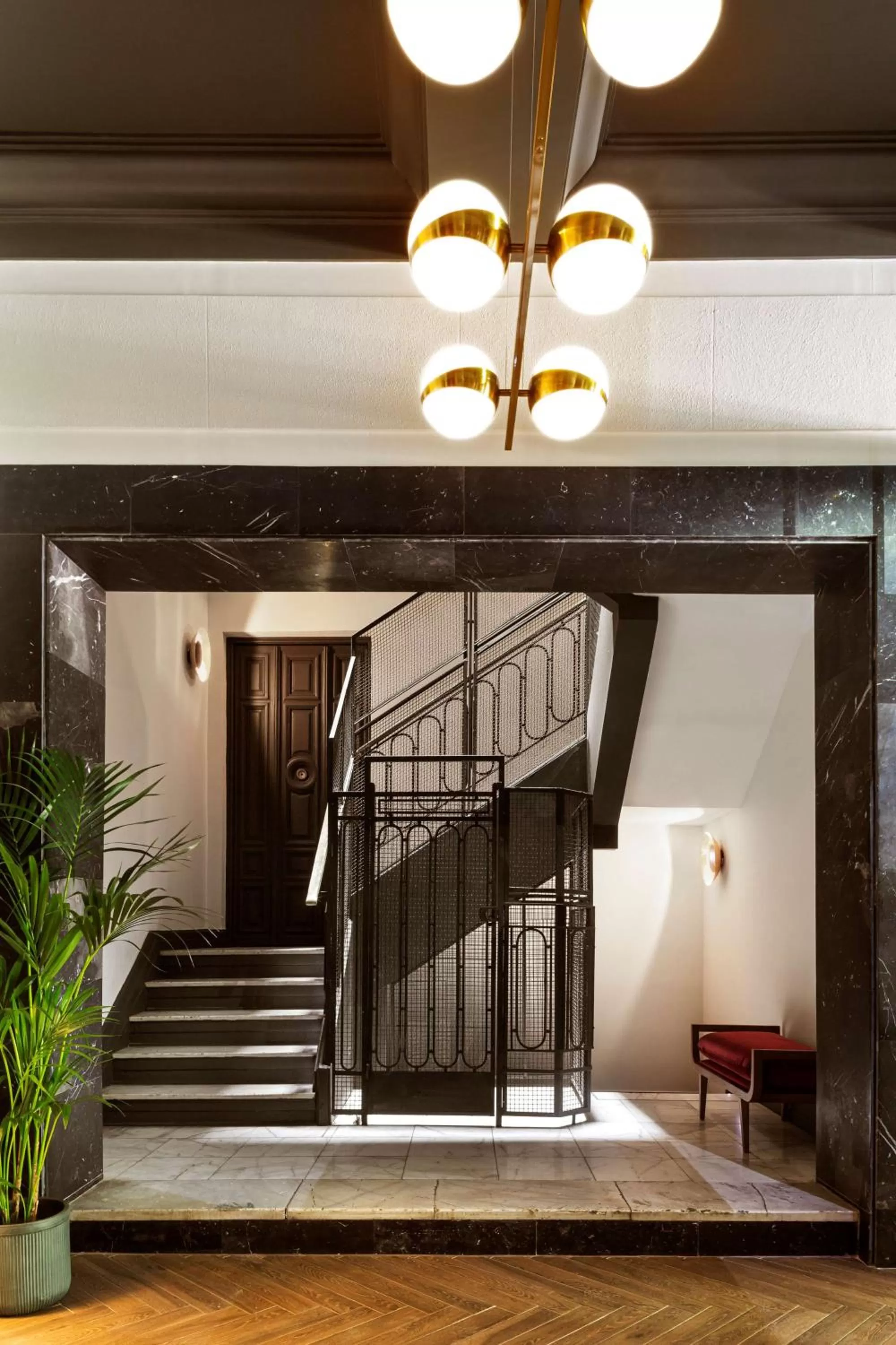 Lobby or reception in Radisson Blu Hotel, Madrid Prado