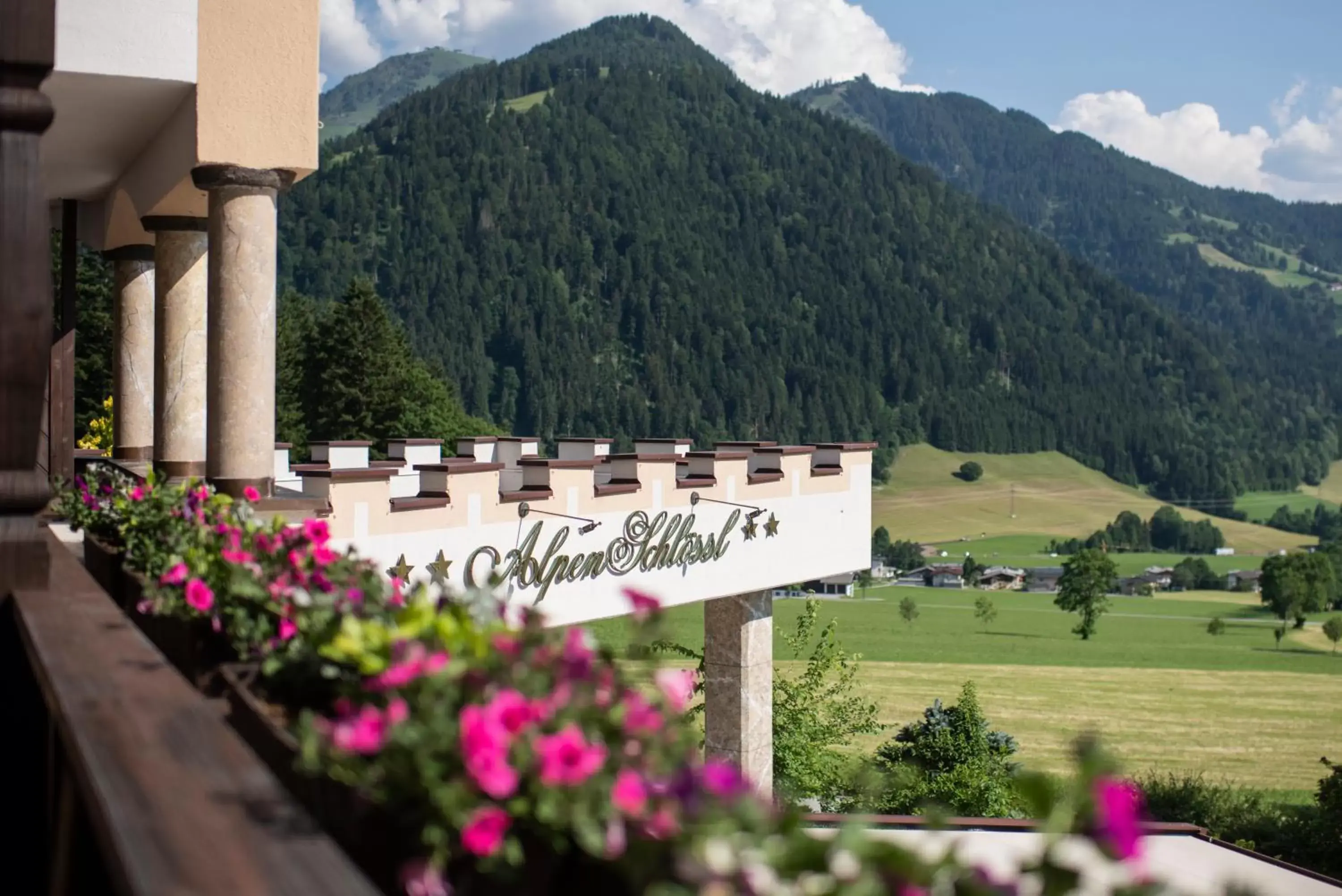 Mountain View in Hotel AlpenSchlössl