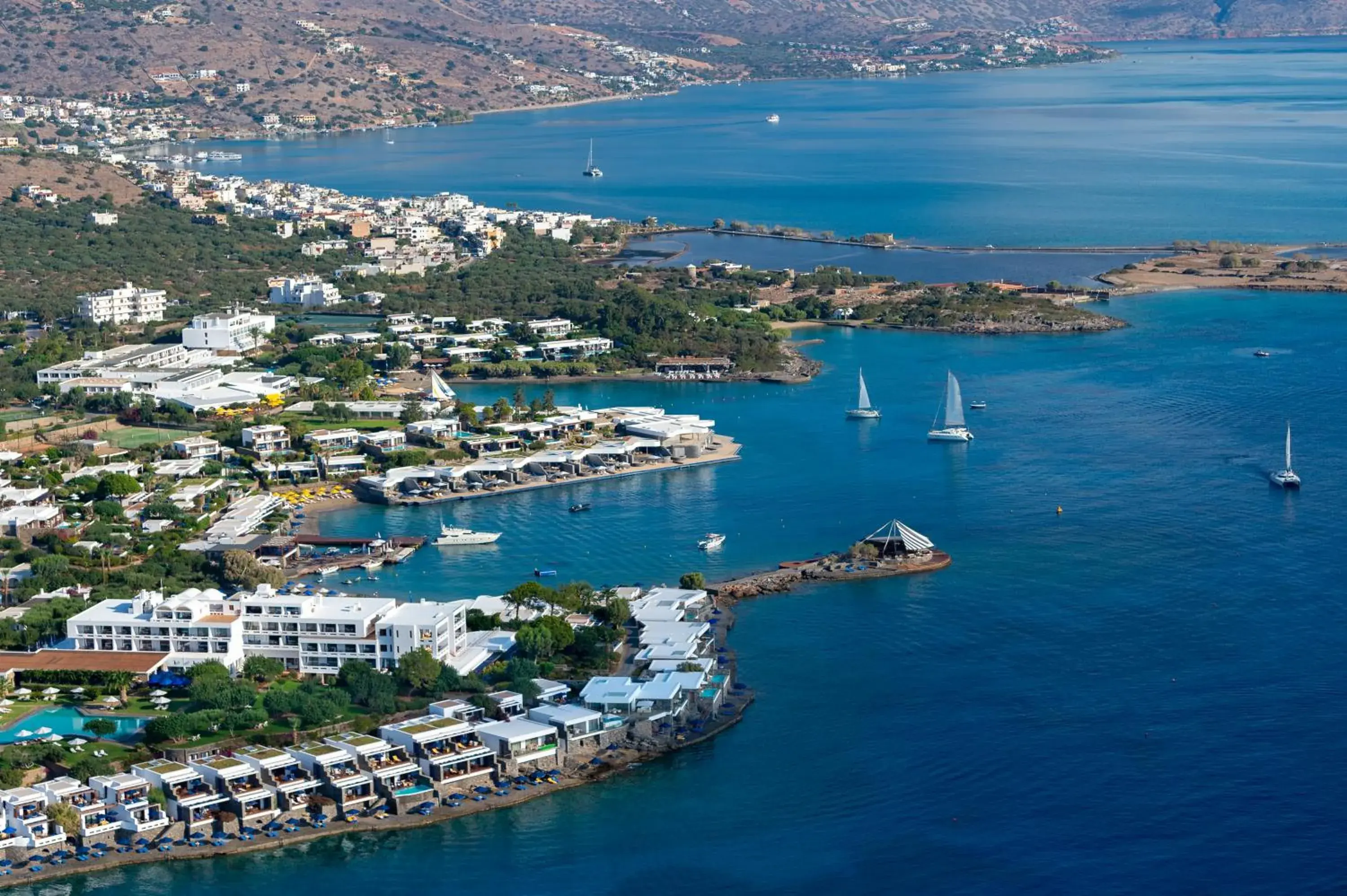 Natural landscape, Bird's-eye View in Elounda Beach Hotel & Villas, a Member of the Leading Hotels of the World
