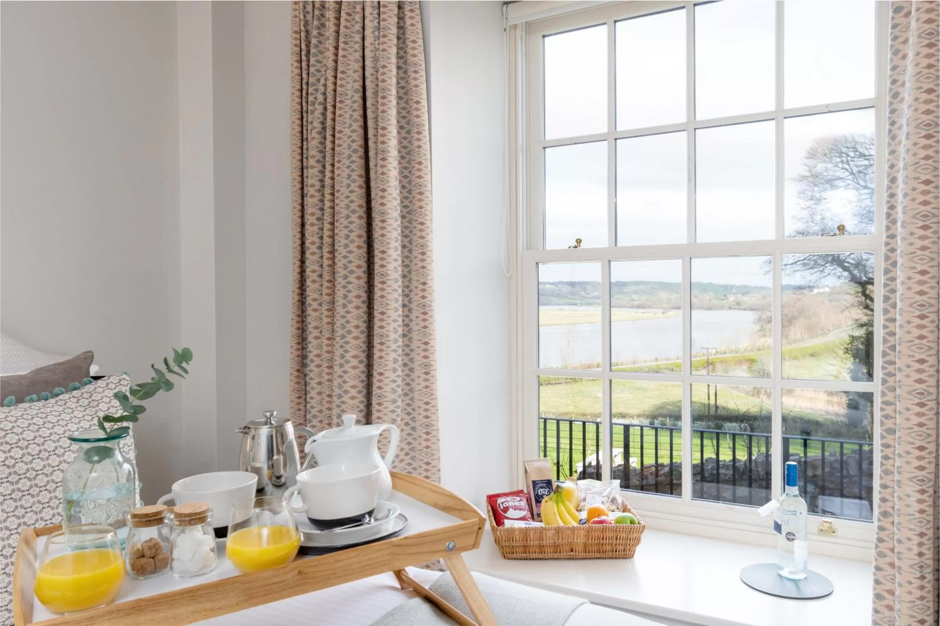 Coffee/tea facilities in The Farmhouse at Bodnant Welsh Food
