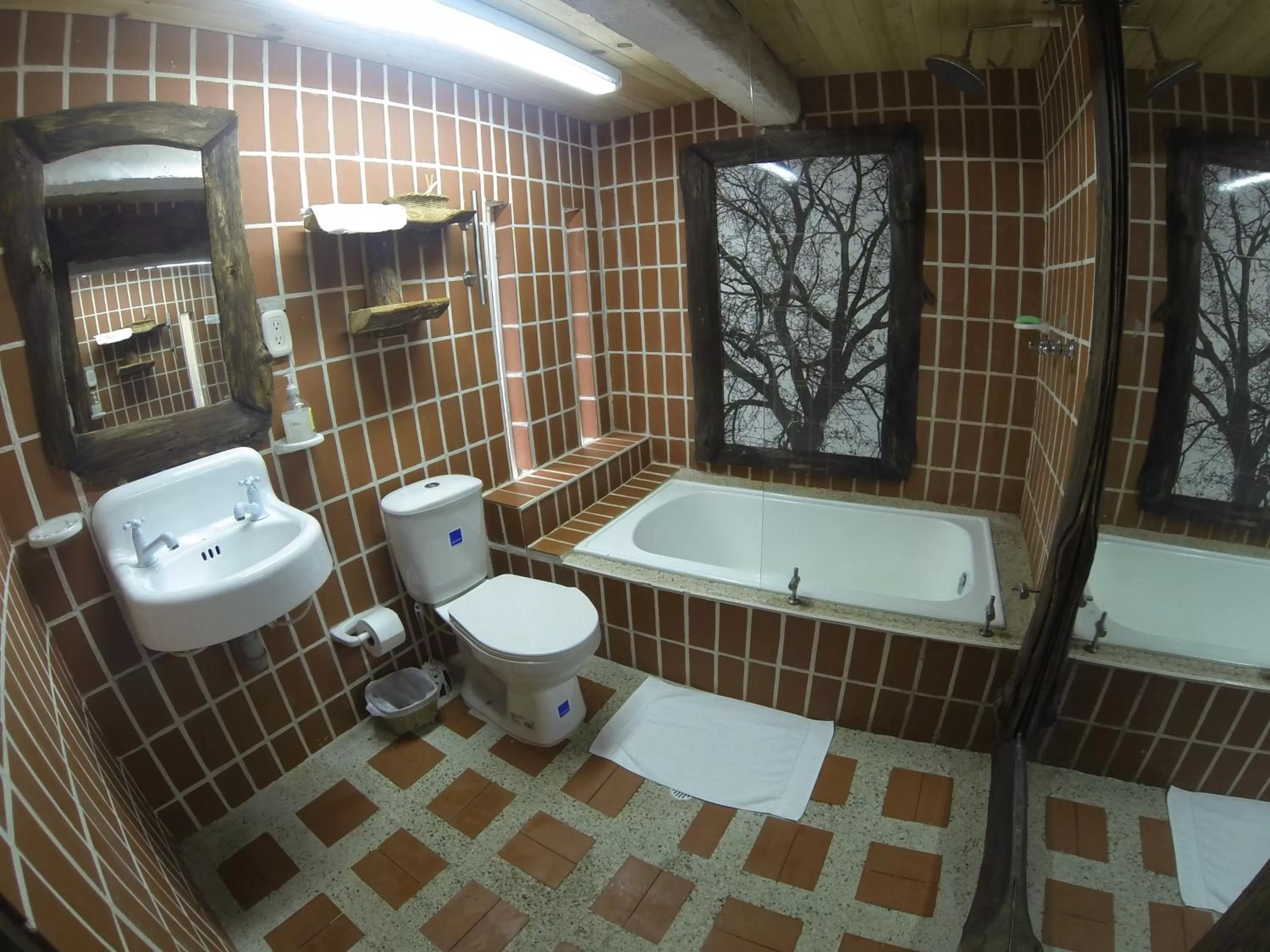 Bathroom in Finca Campestre La Adelita B&B