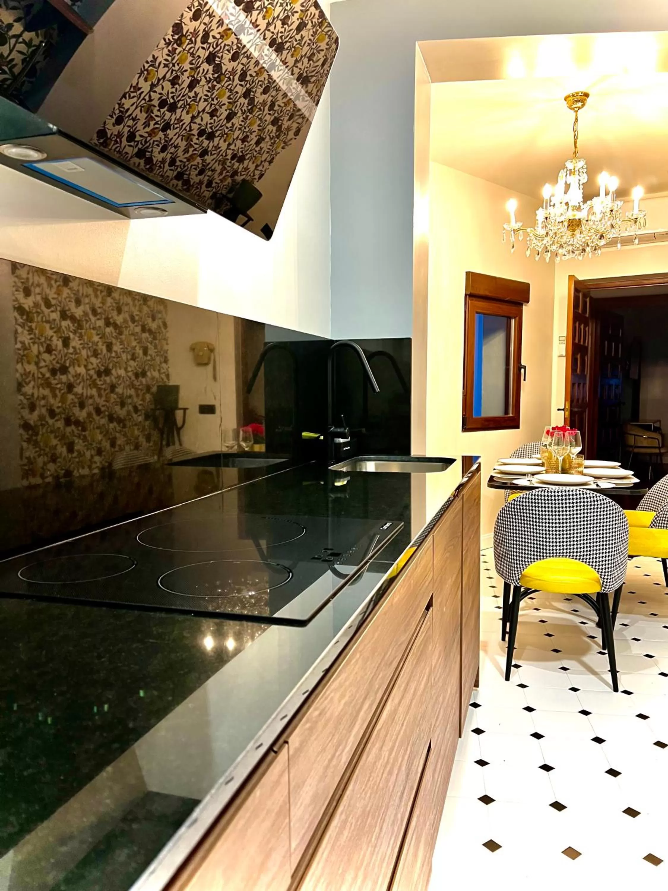 Kitchen or kitchenette, Kitchen/Kitchenette in Tomé, casa de huéspedes