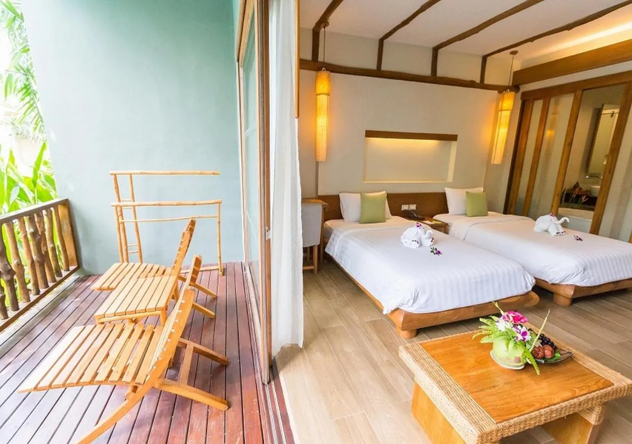 Balcony/Terrace, Bed in Metadee Concept Hotel