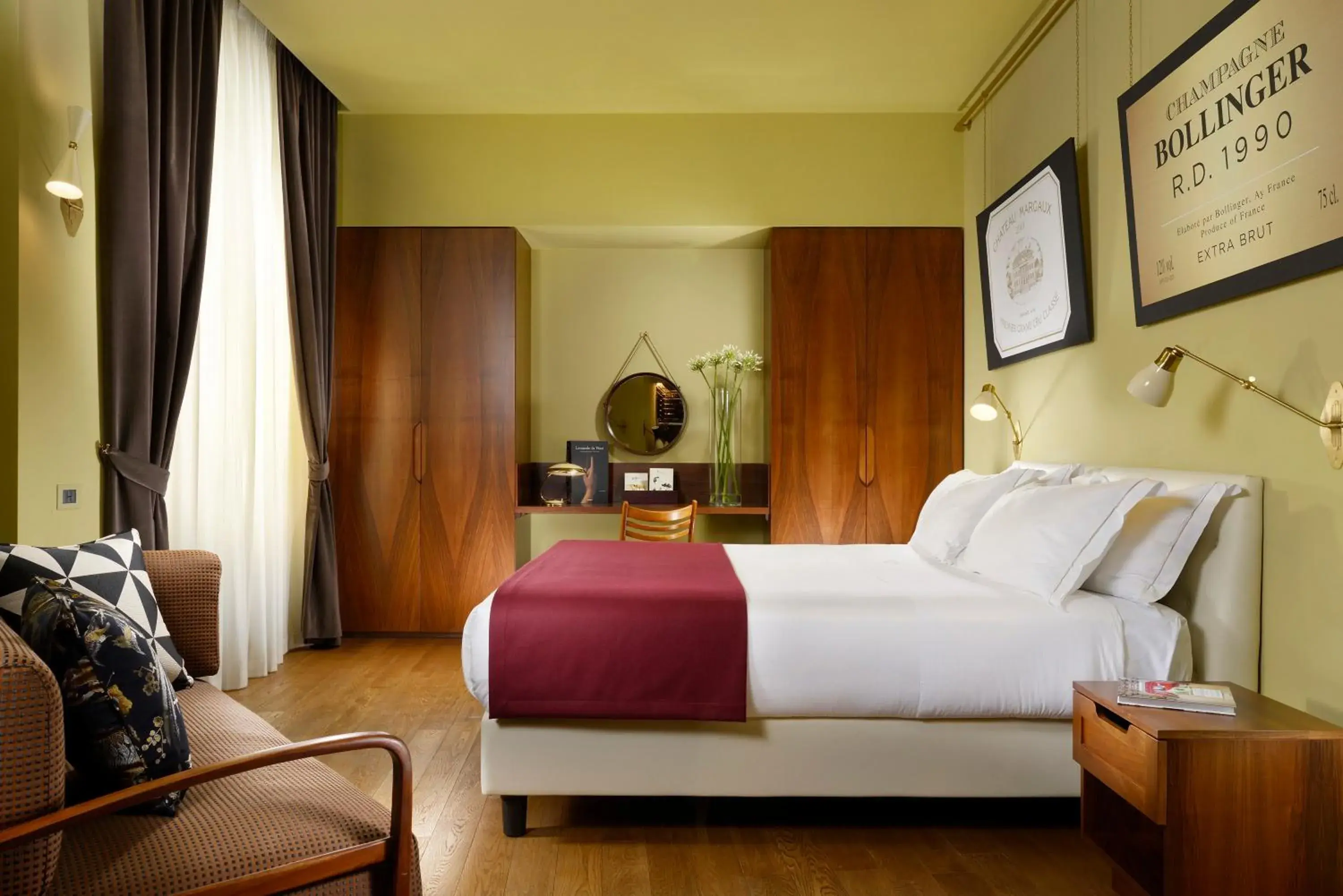 Bedroom, Bed in Hotel De' Ricci - Small Luxury Hotels of the World