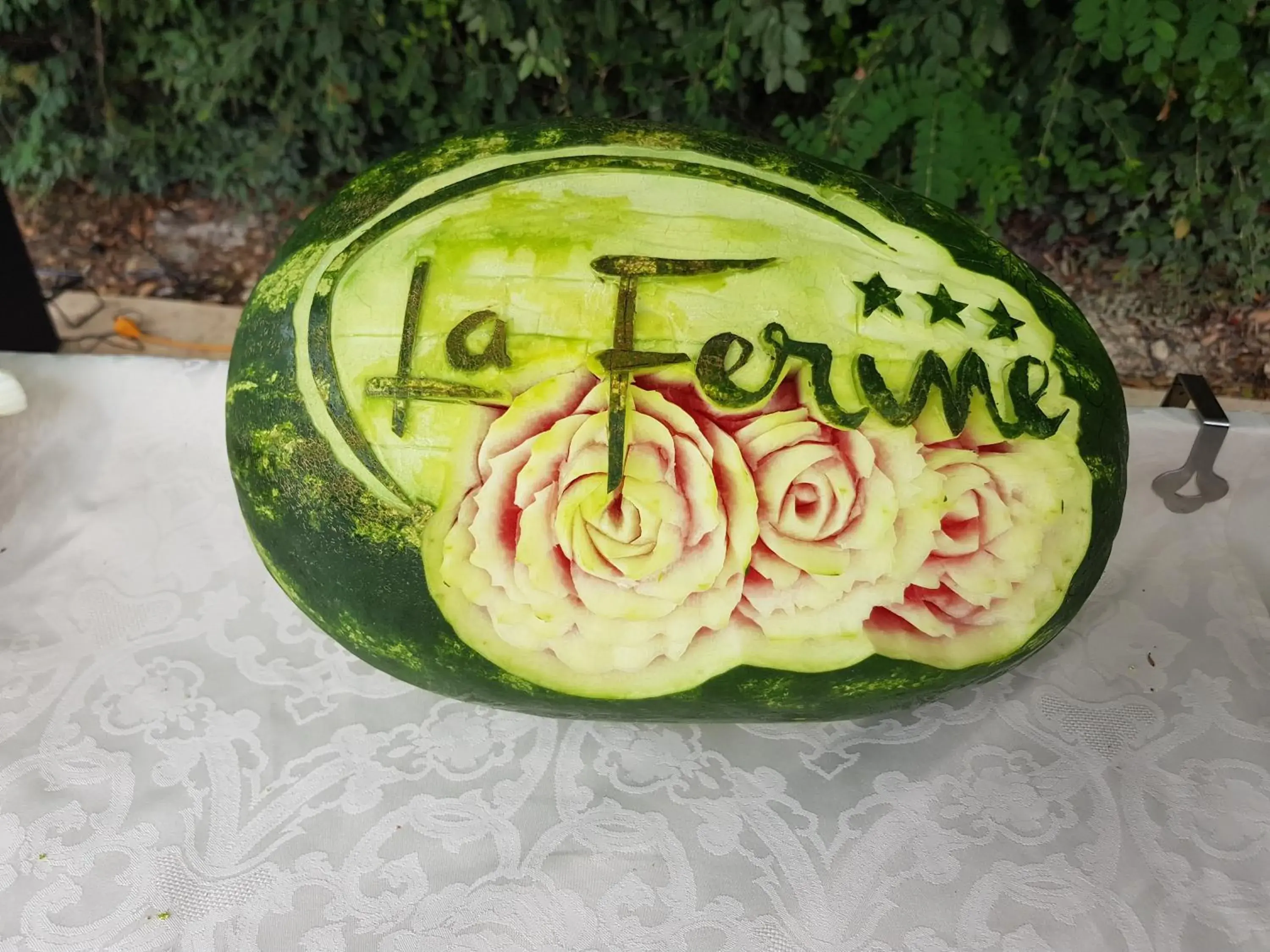 Property logo or sign, Food in Hotel Restaurant la Ferme