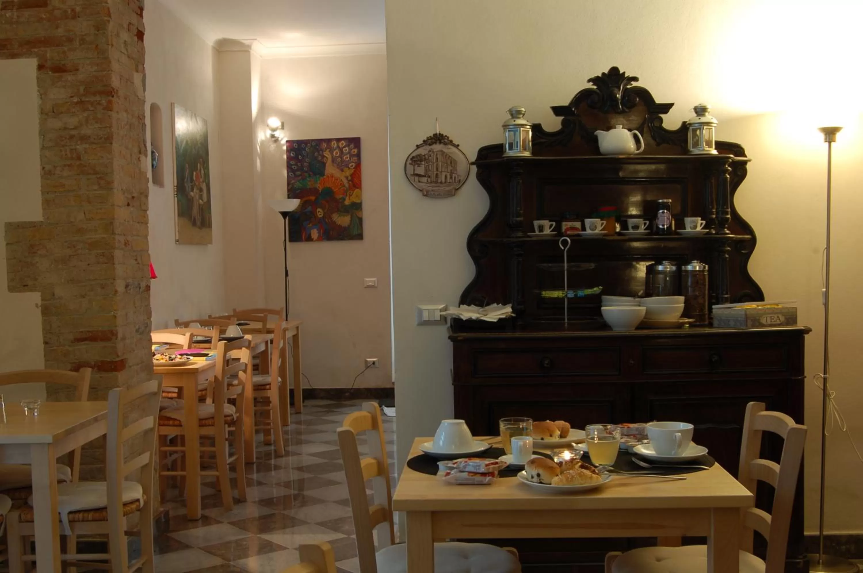 Restaurant/places to eat in Federico Secondo B&B