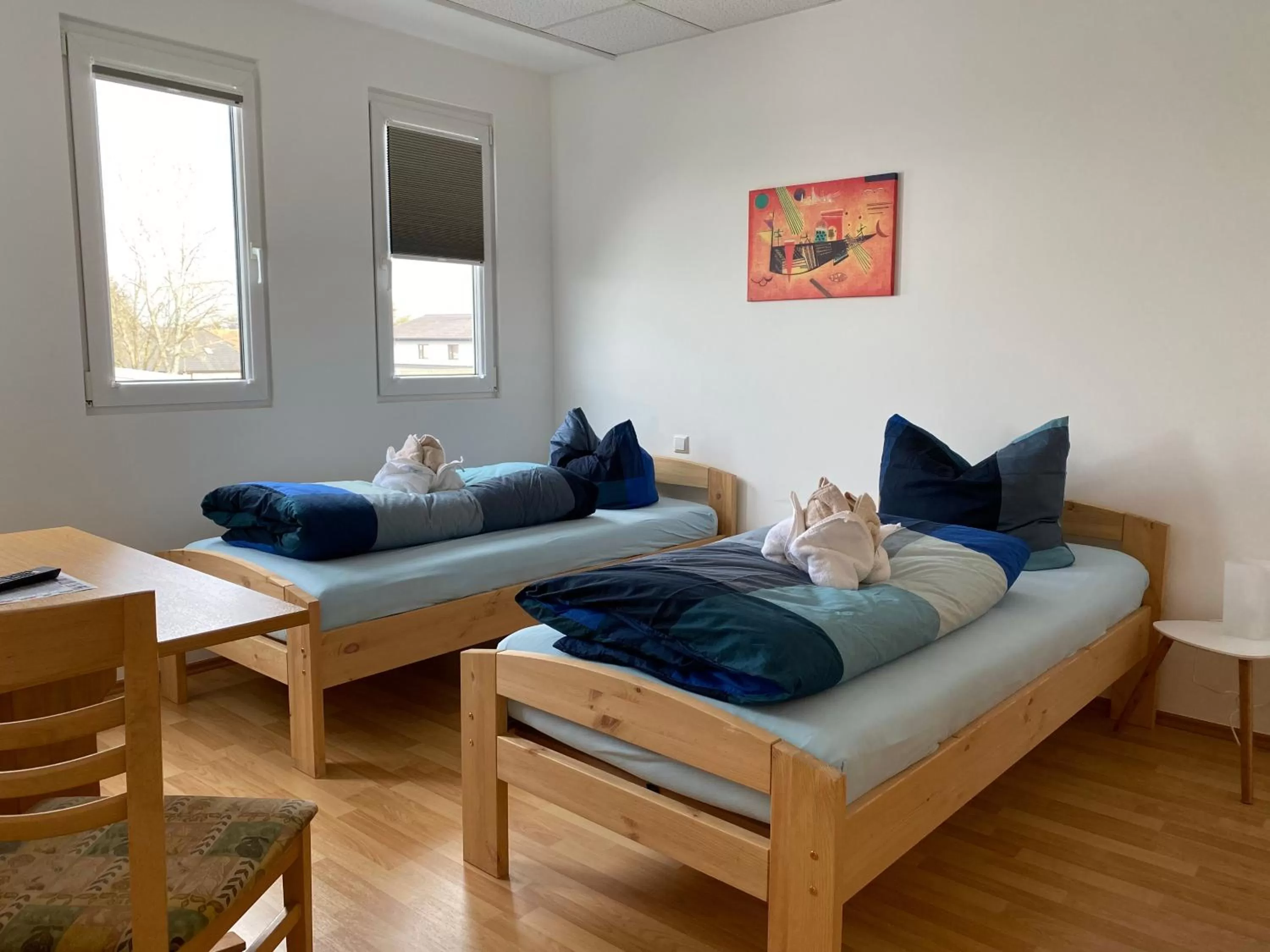 Bed in Pension Schweizer