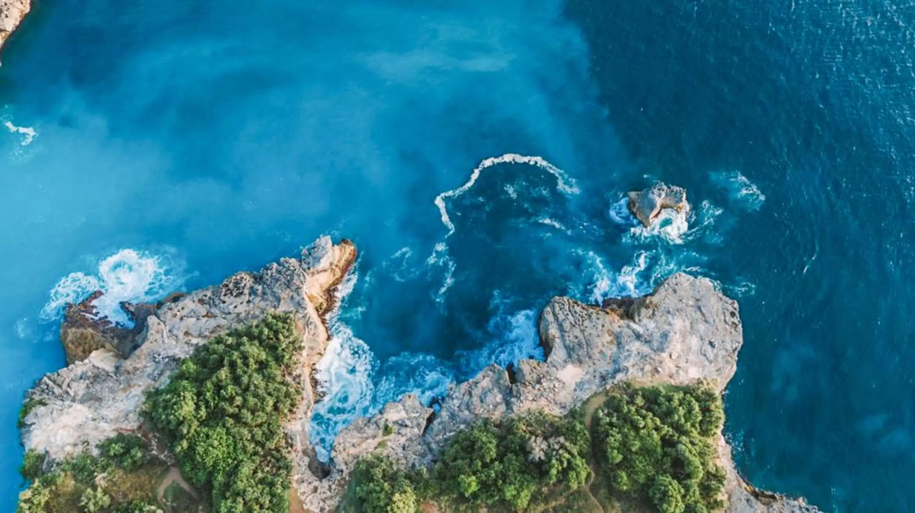 Natural landscape, Bird's-eye View in Blue Lagoon Avia Villas