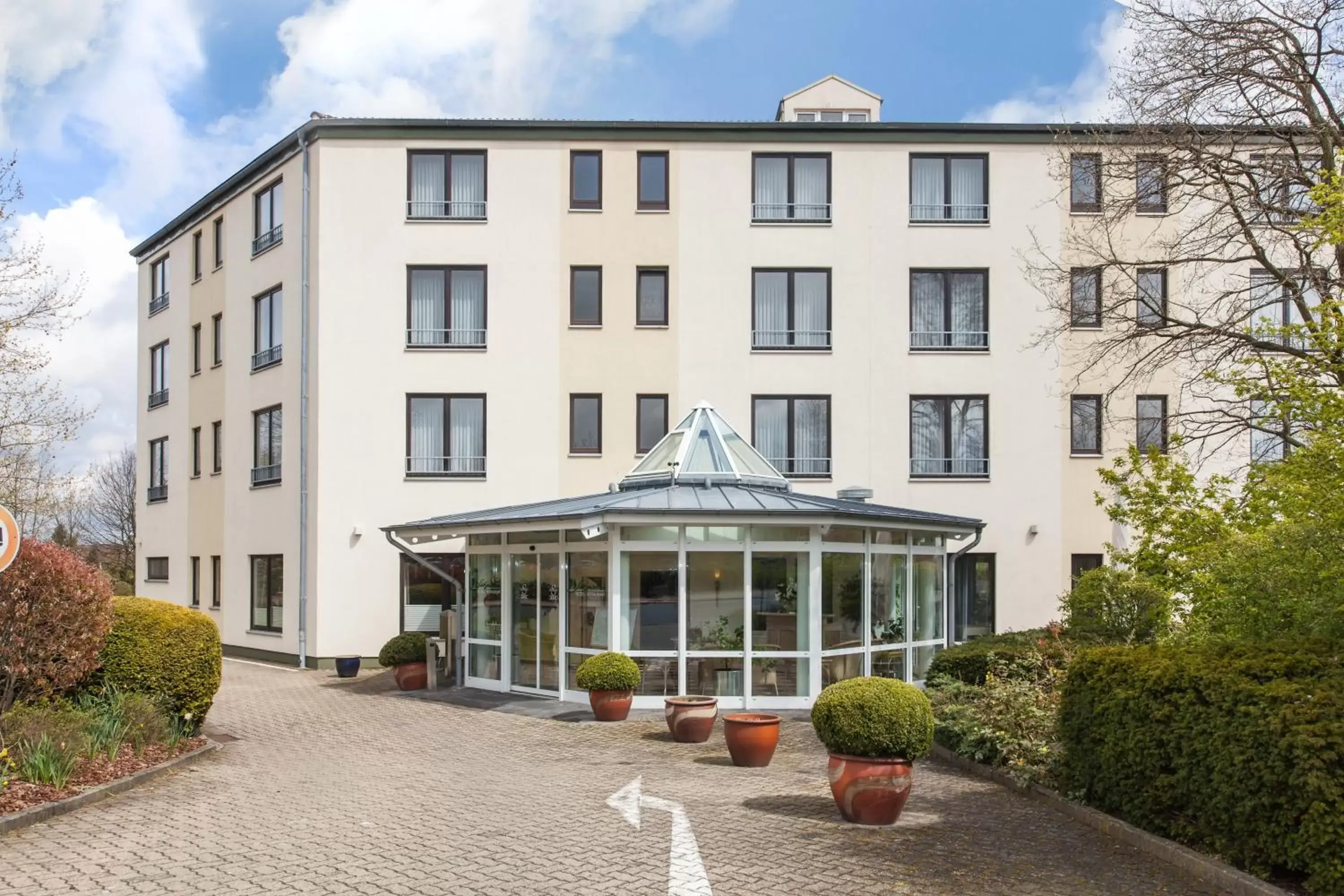 Facade/Entrance in Novum Hotel Strijewski