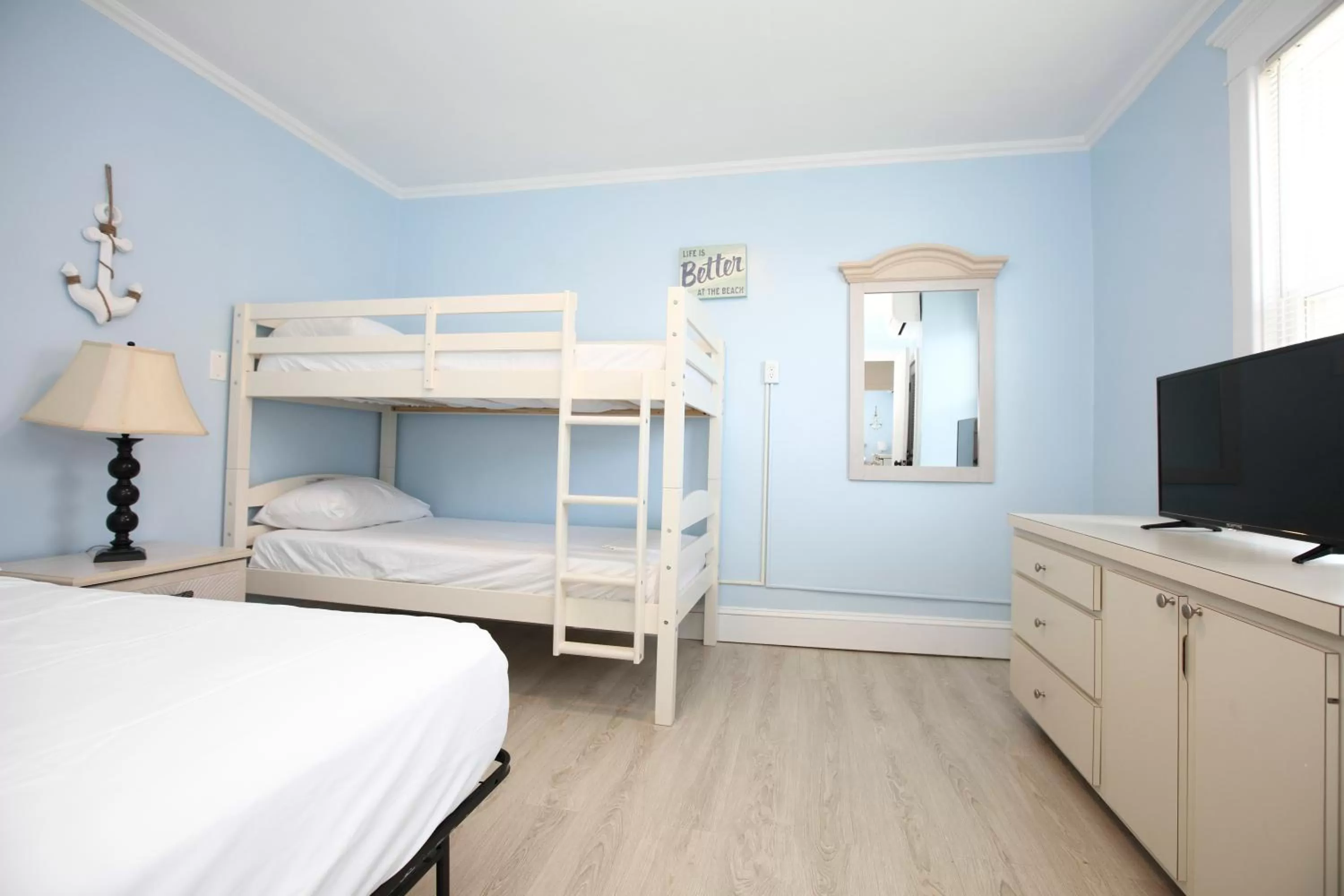 Bedroom in Garfield Beach House