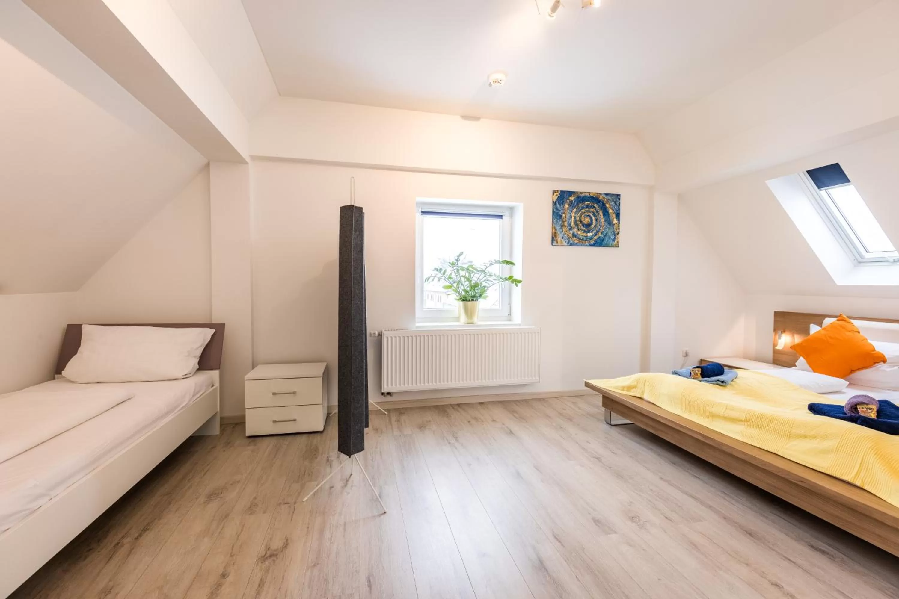 Bed in Arbio I Cozy Apartments Augsburg-Lechhausen