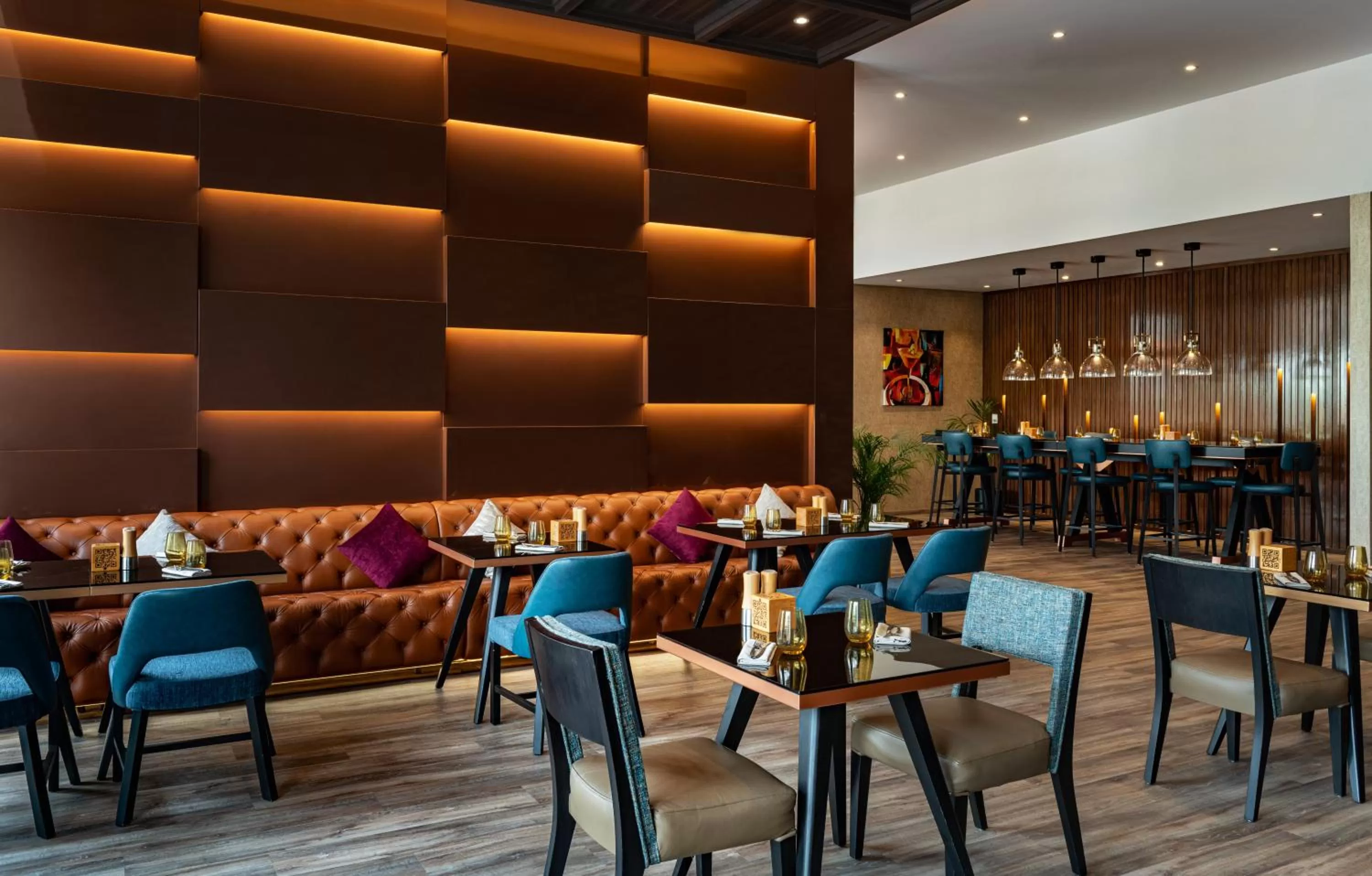 Restaurant/places to eat in Radisson Dubai Damac Hills