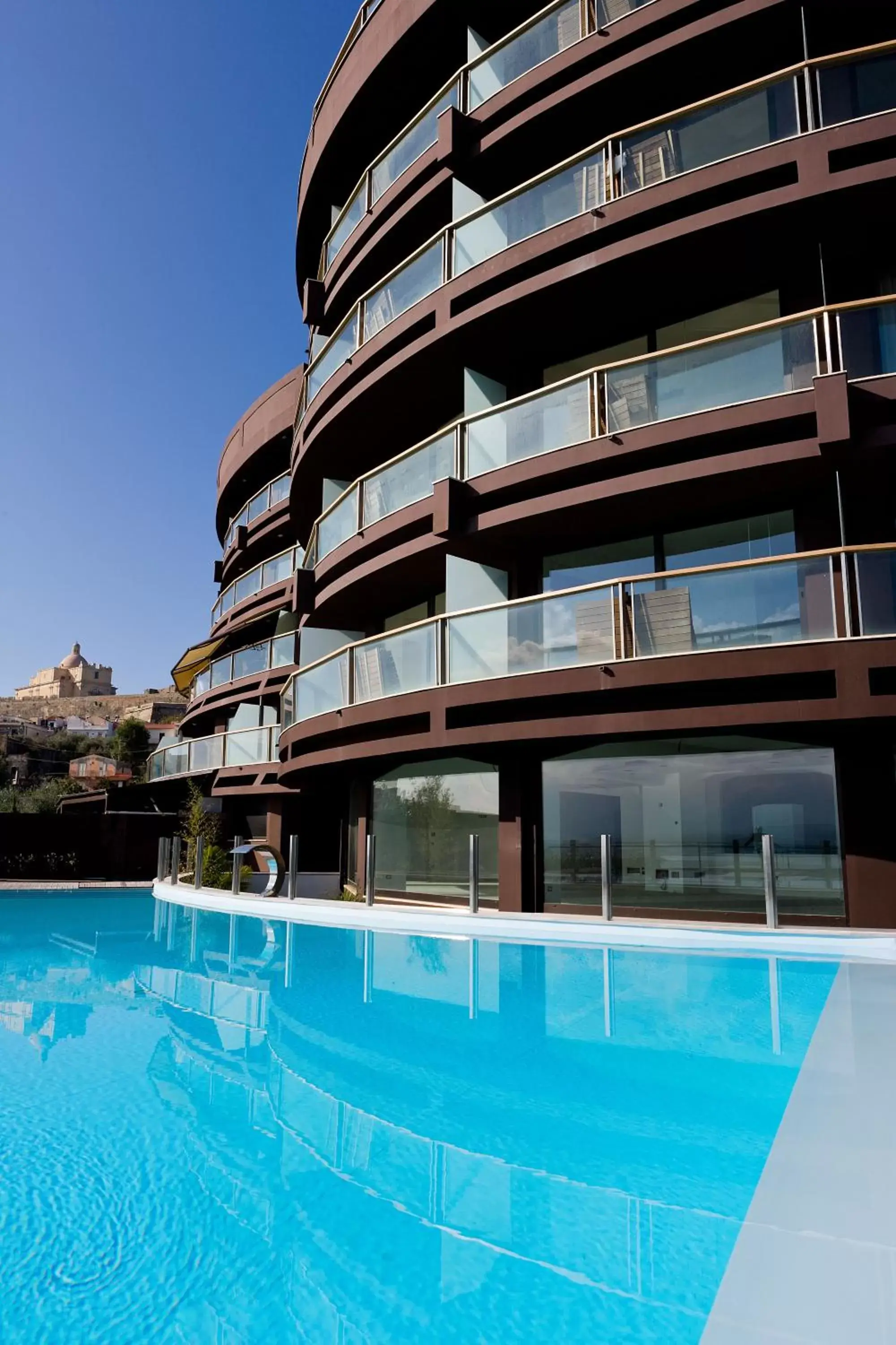 Facade/entrance, Swimming Pool in Eolian Milazzo Hotel