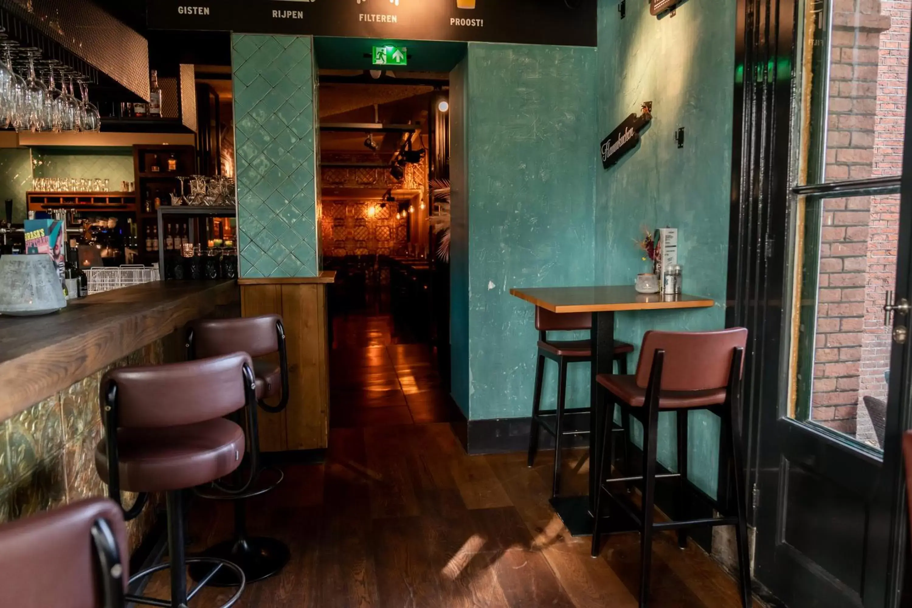 Lounge or bar in Boutique Hotel Brasa Beemster Lounge or bar in Boutique Hotel Brasa Beemster