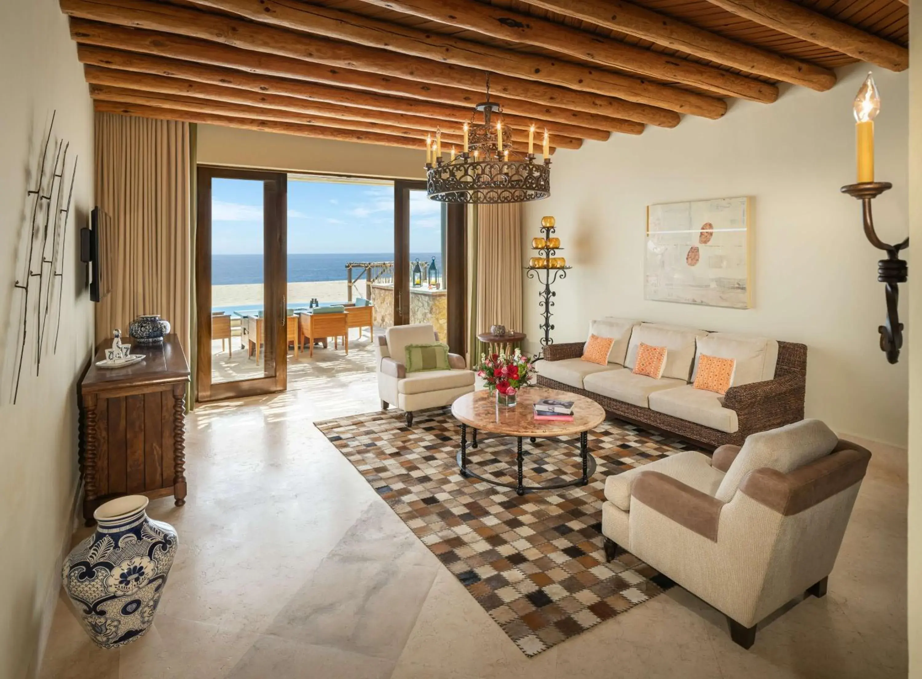 Bedroom, Seating Area in Waldorf Astoria Los Cabos Pedregal