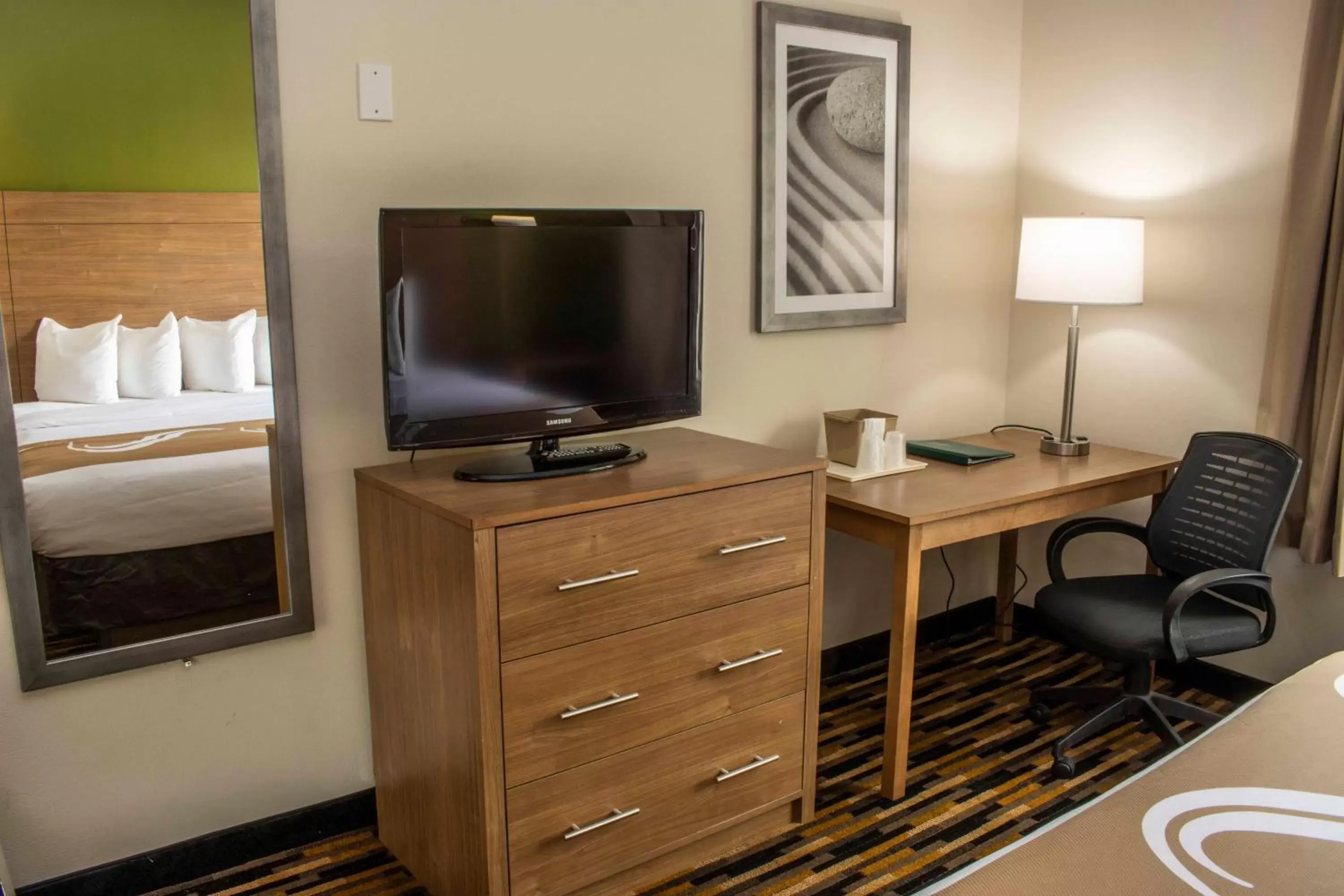 TV and multimedia, TV/Entertainment Center in Quality Suites Lake Wright Norfolk Airport