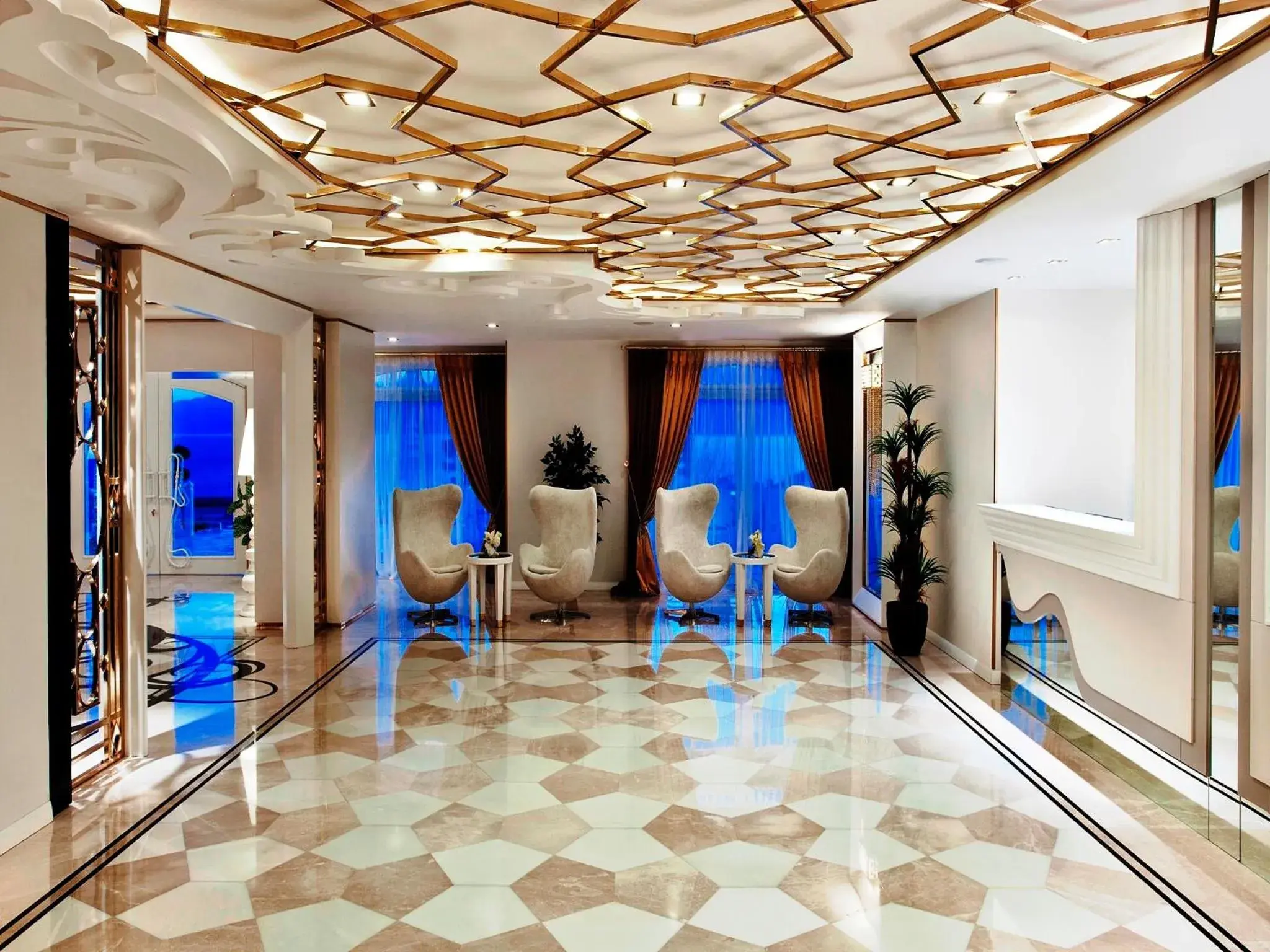Lobby or reception in La Boutique Hotel & Suites