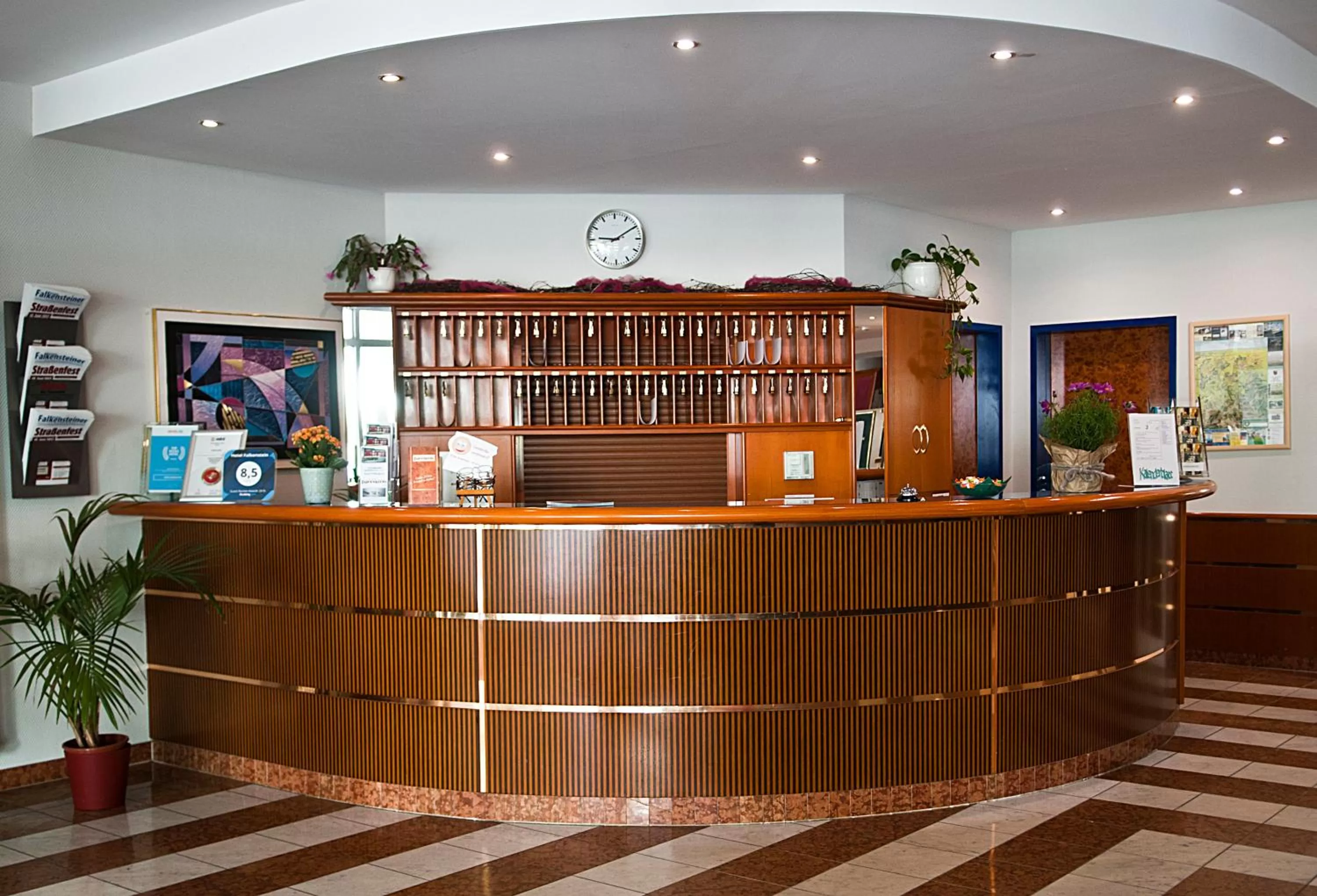 Lobby or reception in Hotel Falkenstein