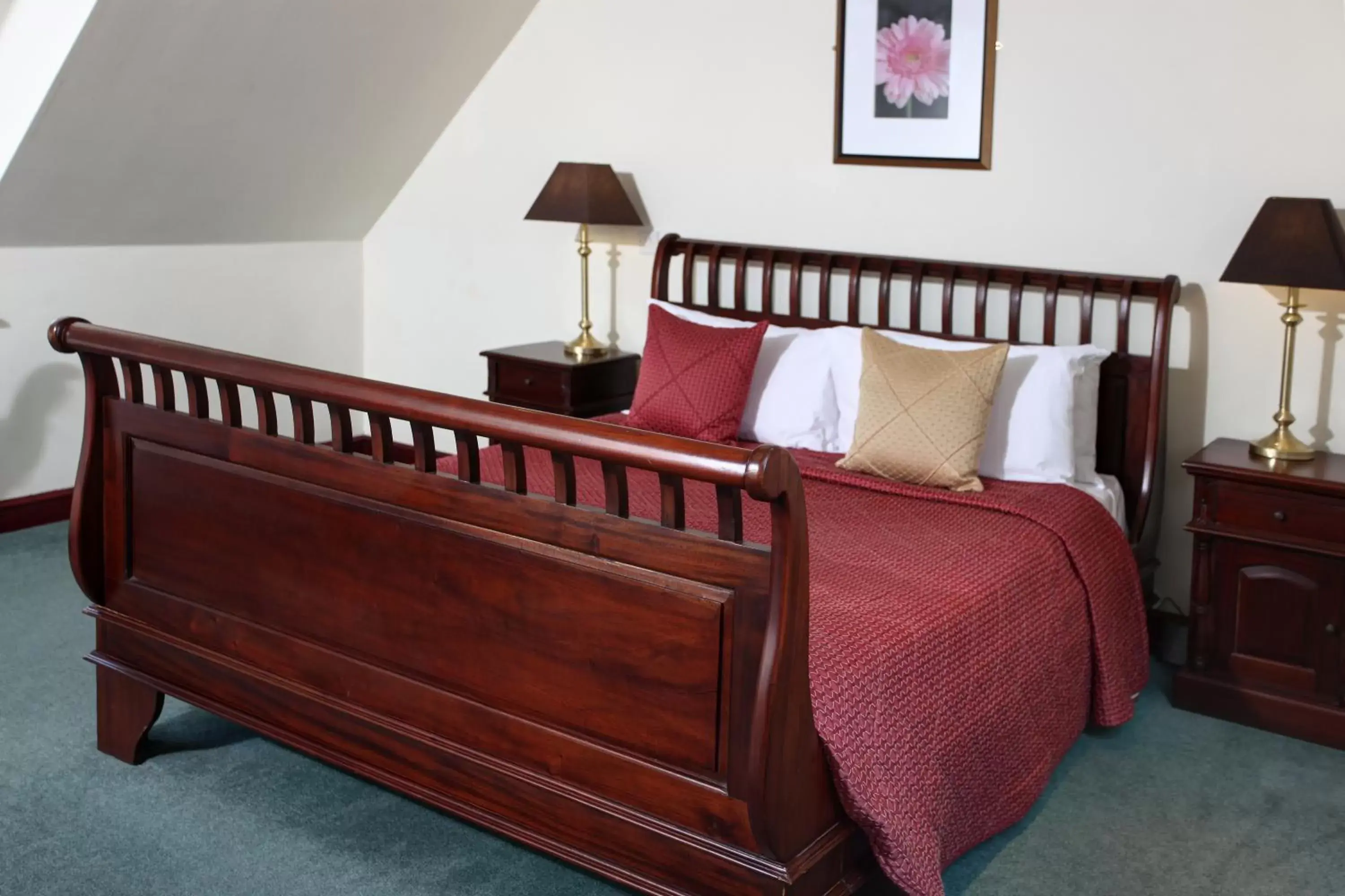 Bed in The Grange at Oborne