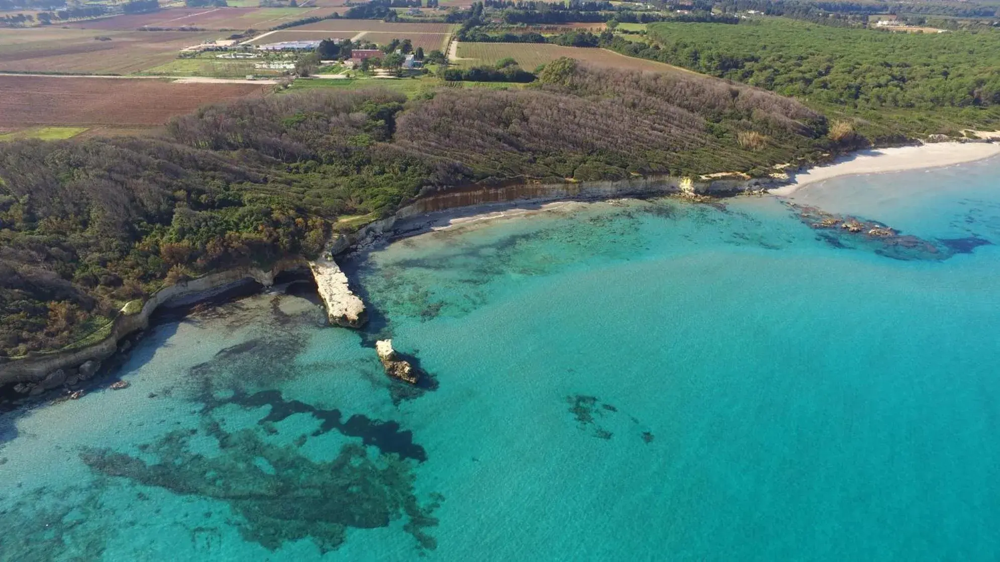 Sea view, Bird's-eye View in Masseria Mongio dell'Elefante