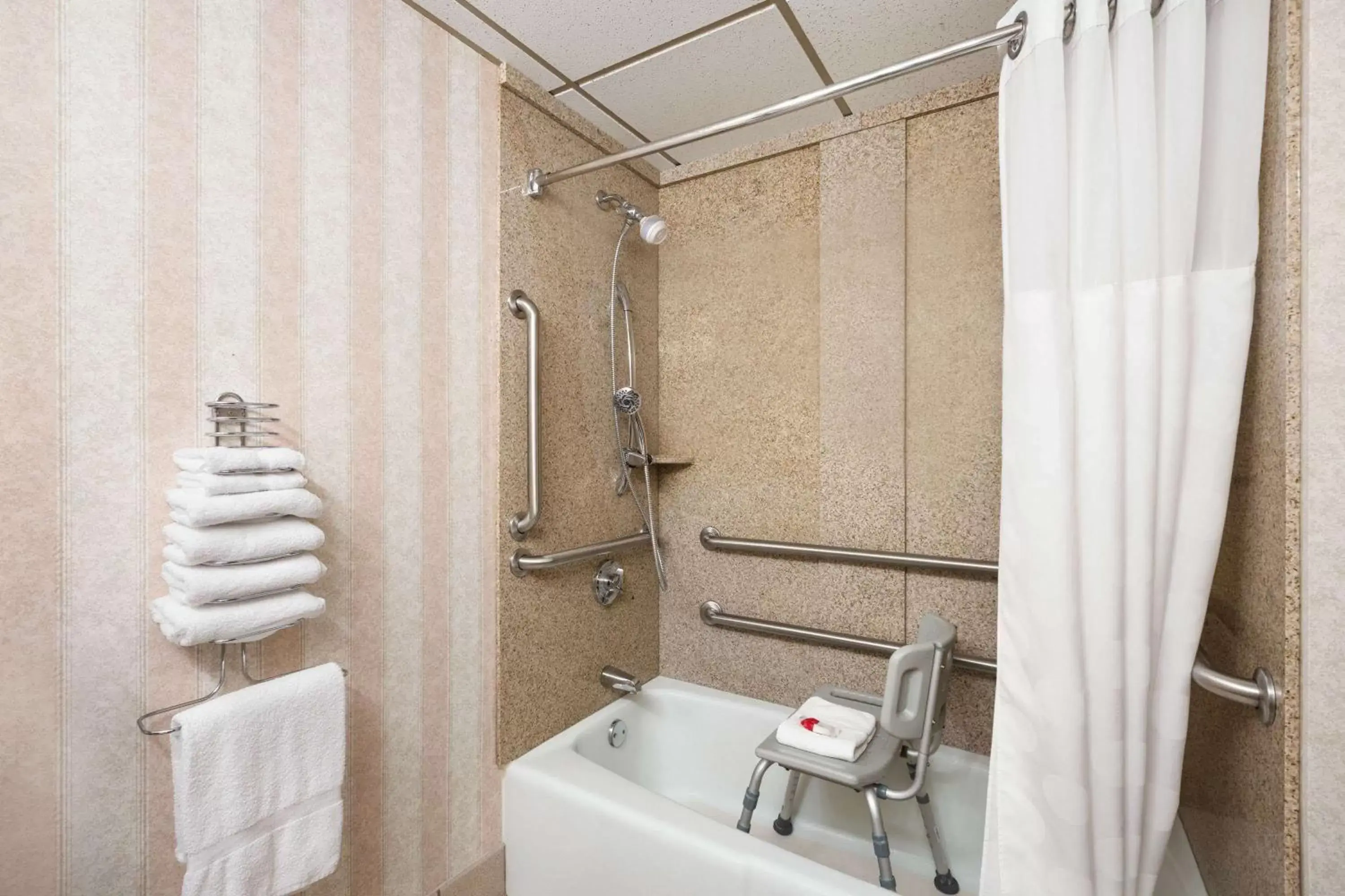 Bathroom in Ramada by Wyndham Bismarck Bathroom in Ramada by Wyndham Bismarck