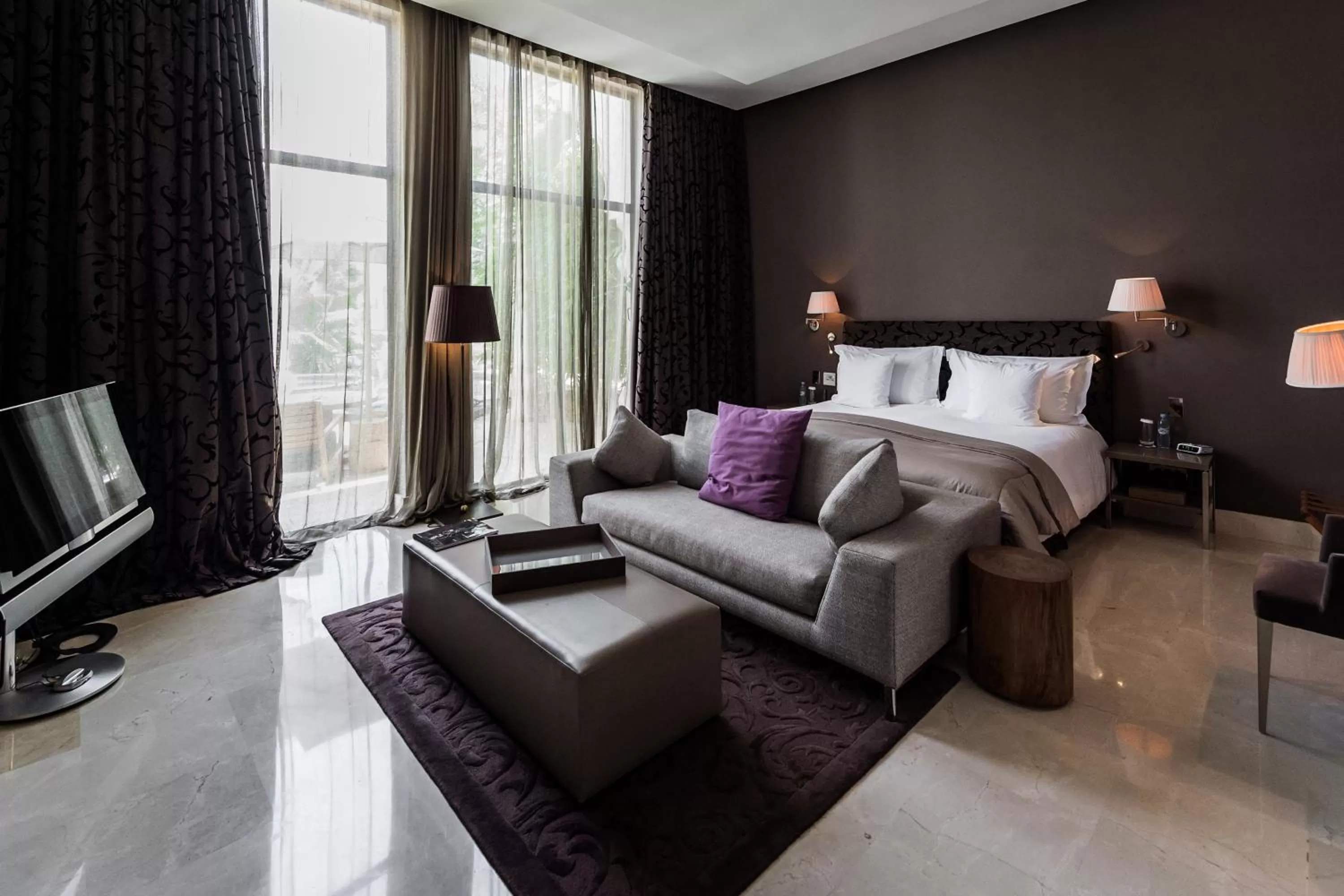 Photo of the whole room, Bed in Palais Namaskar