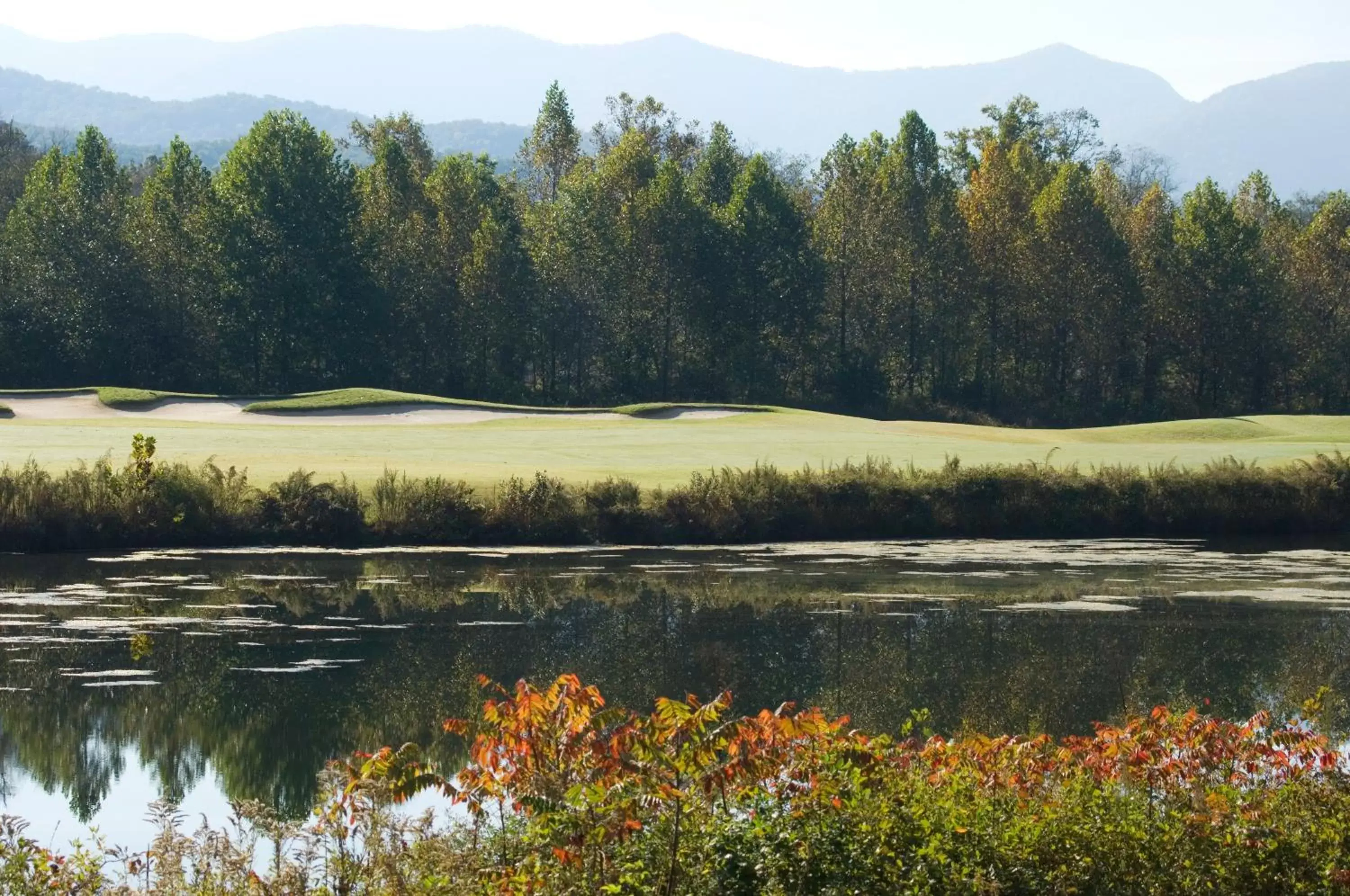 Golfcourse, Winter in Brasstown Valley Resort & Spa