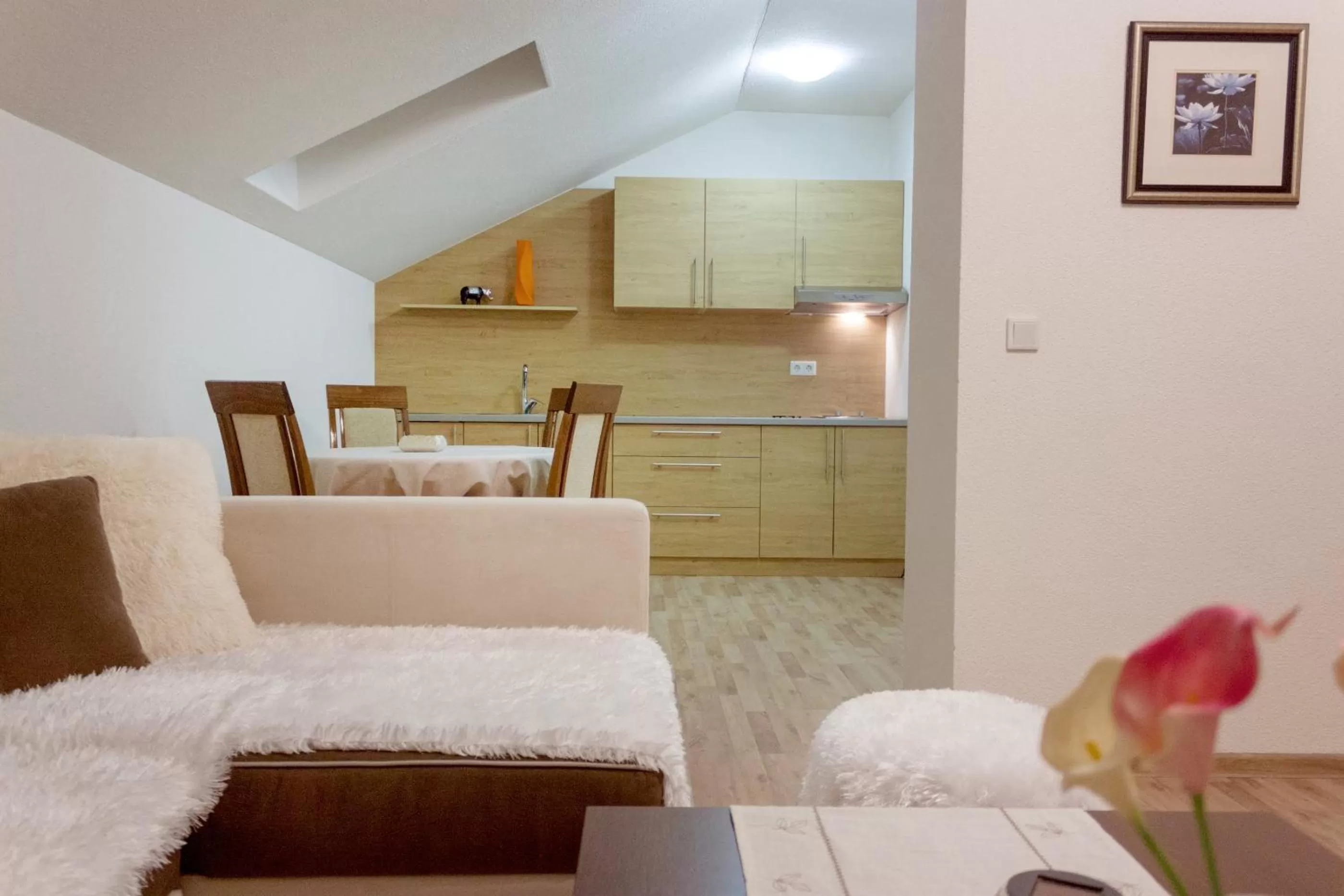 Kitchen or kitchenette in Villa Maja