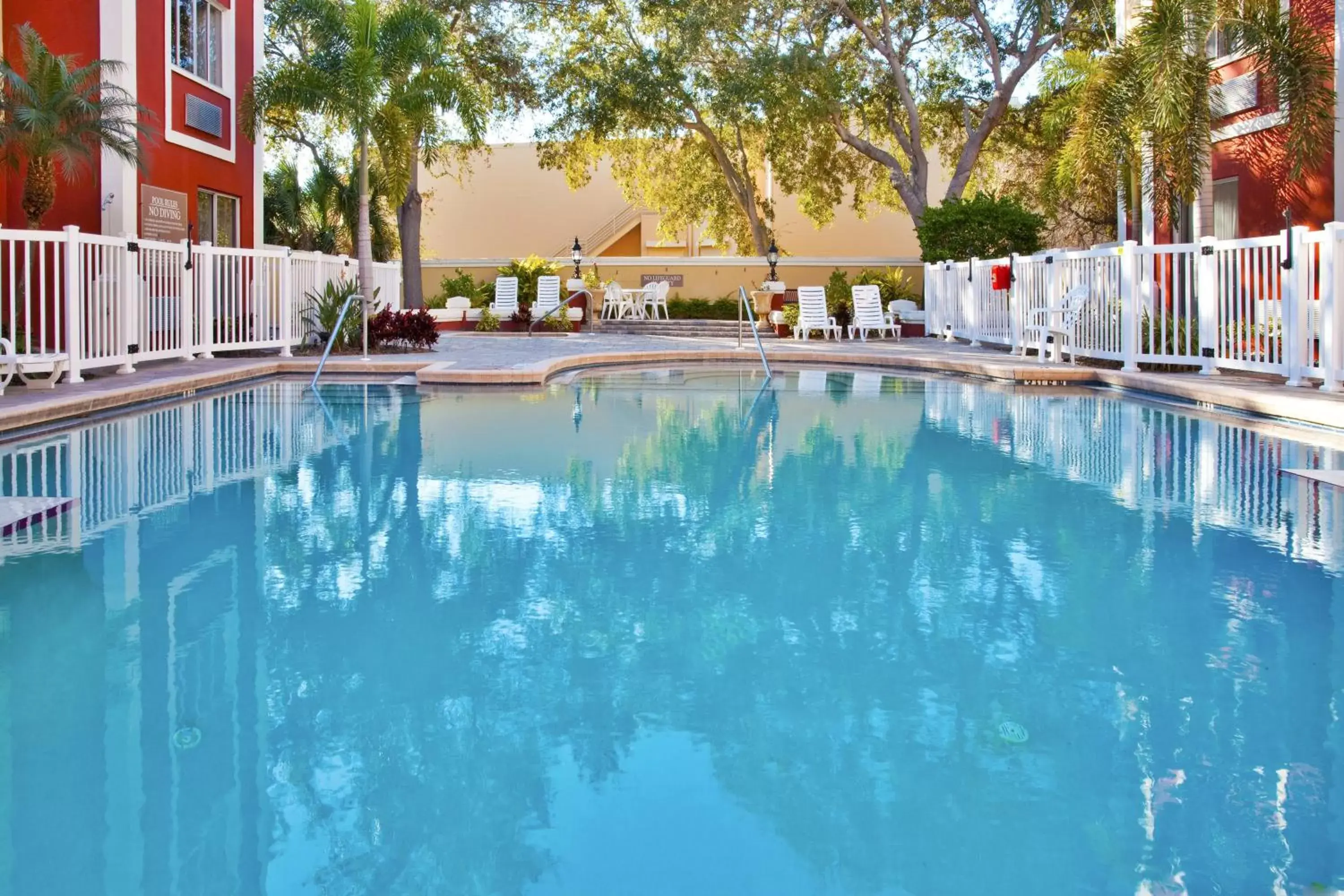 Swimming Pool in Holiday Inn Express Hotel & Suites Bradenton West, an IHG Hotel