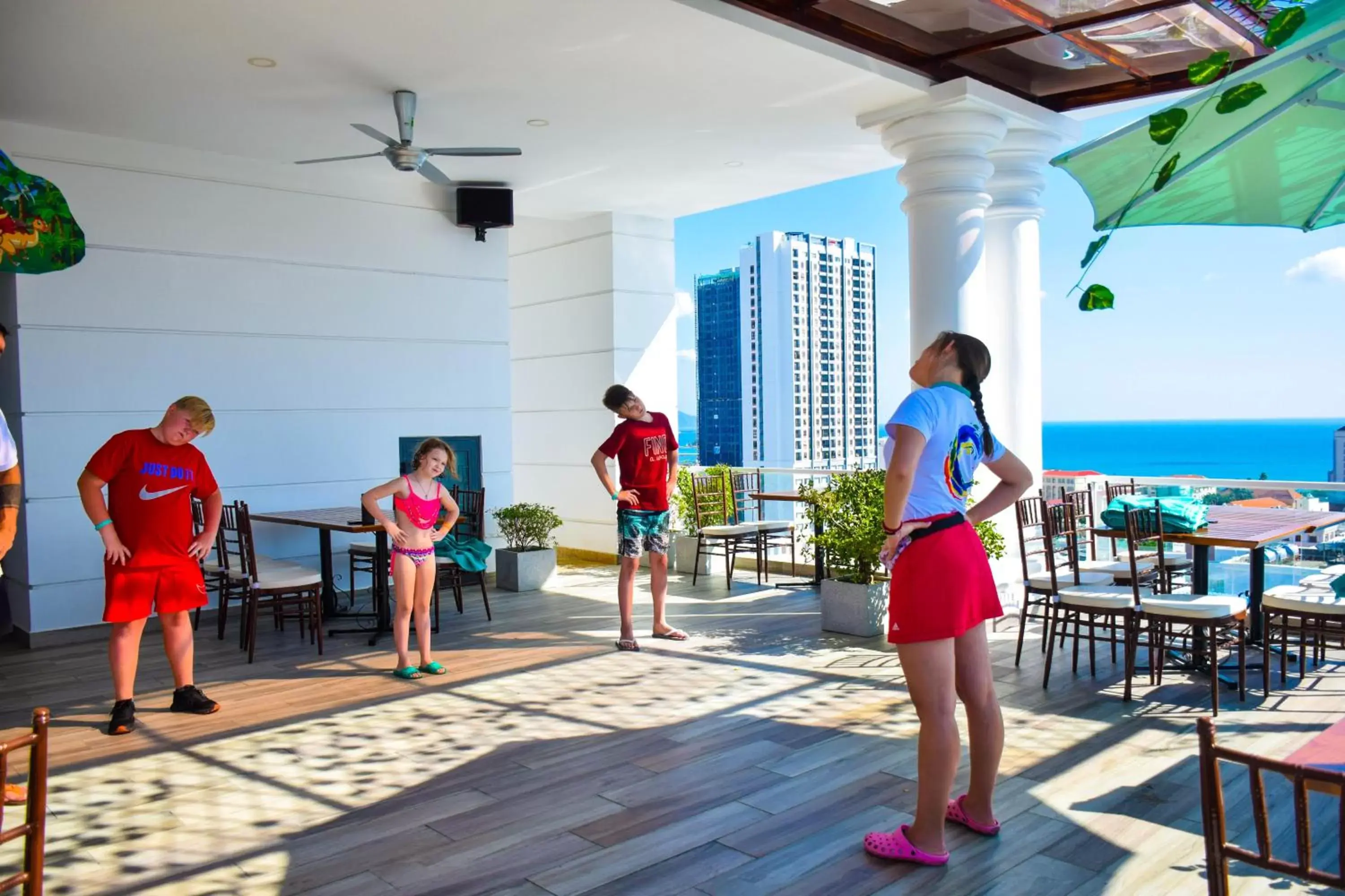 group of guests in Florida Nha Trang Hotel