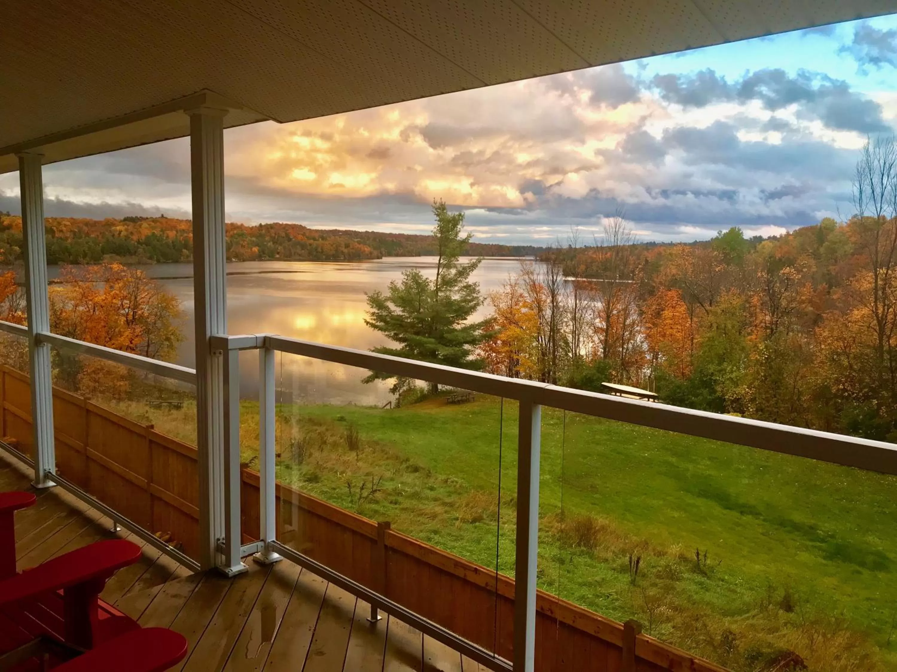 Balcony/Terrace in Auberge Tom B&B