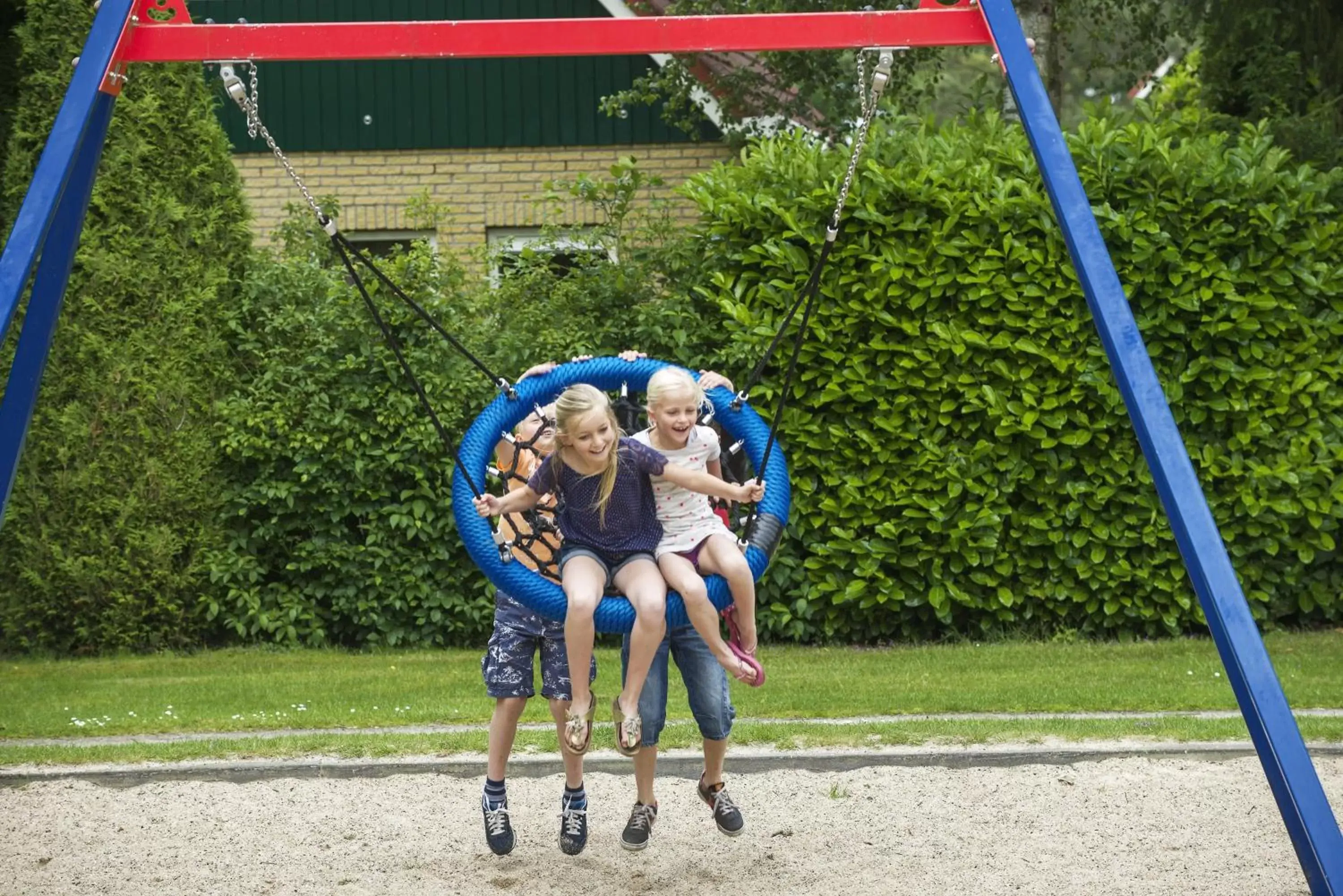 Garden, Children in Auberge De Hilver