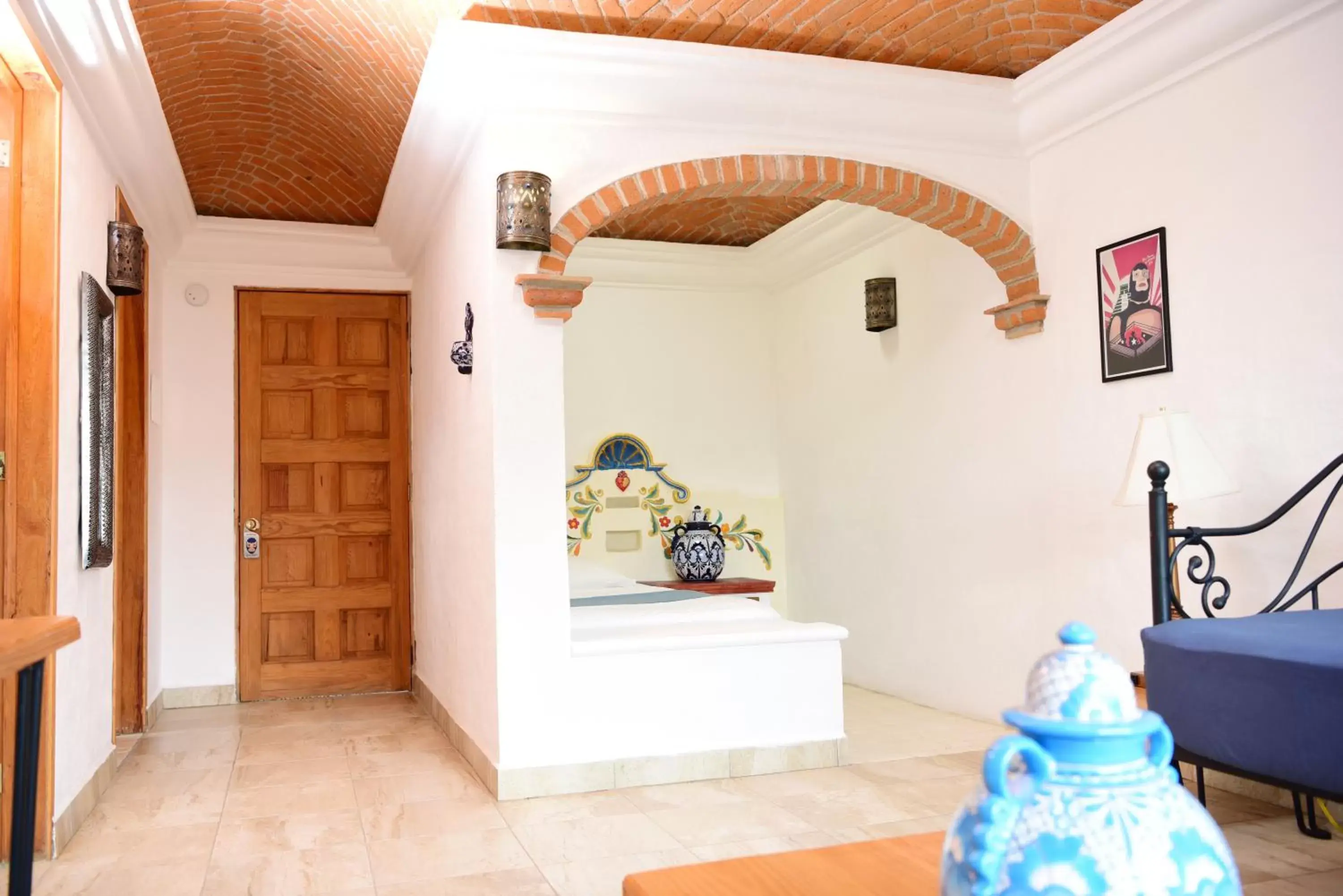 Bedroom, Seating Area in Hacienda San Patricio