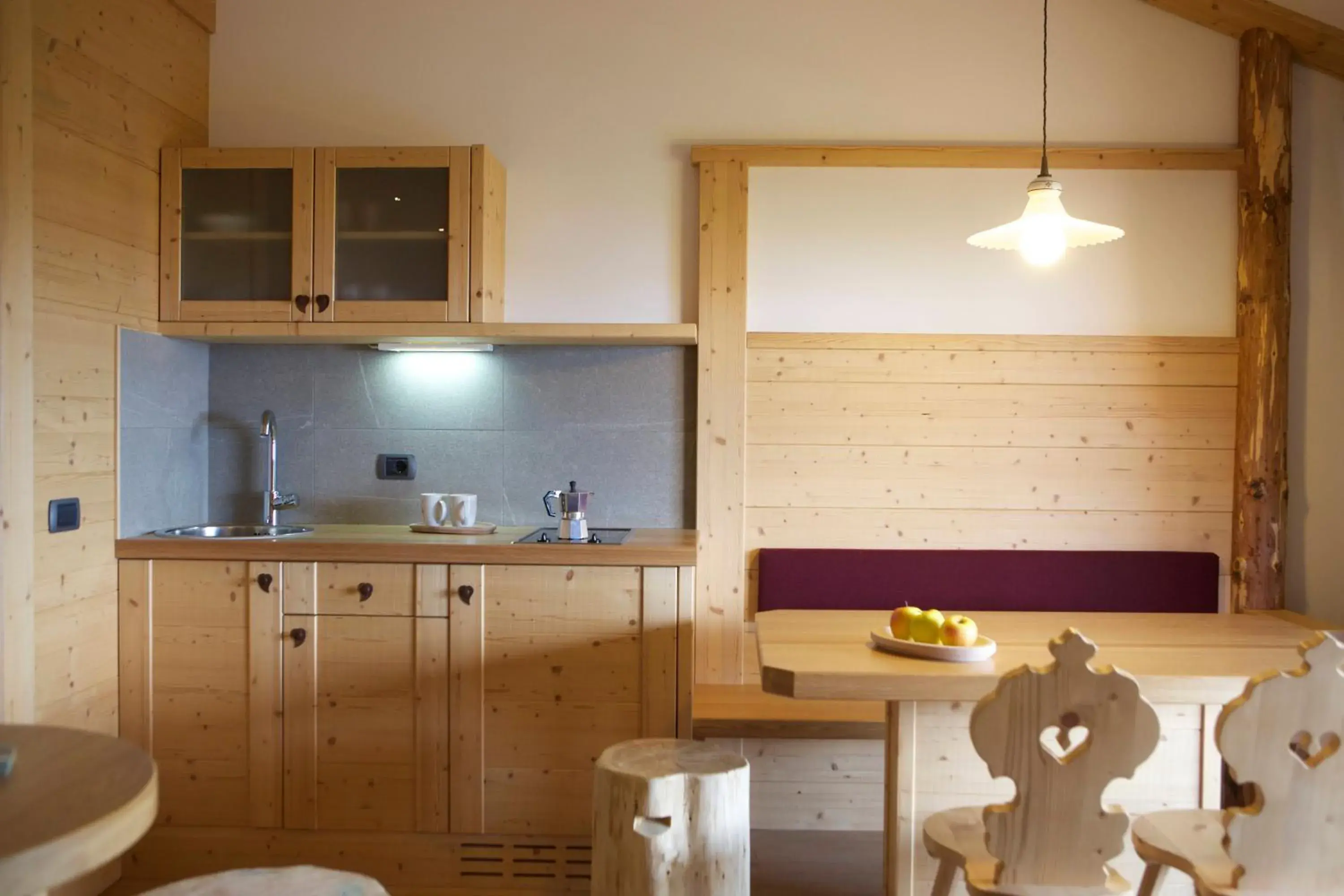 Kitchen or kitchenette, Kitchen/Kitchenette in Pineta Nature Resort - Wellness & SPA